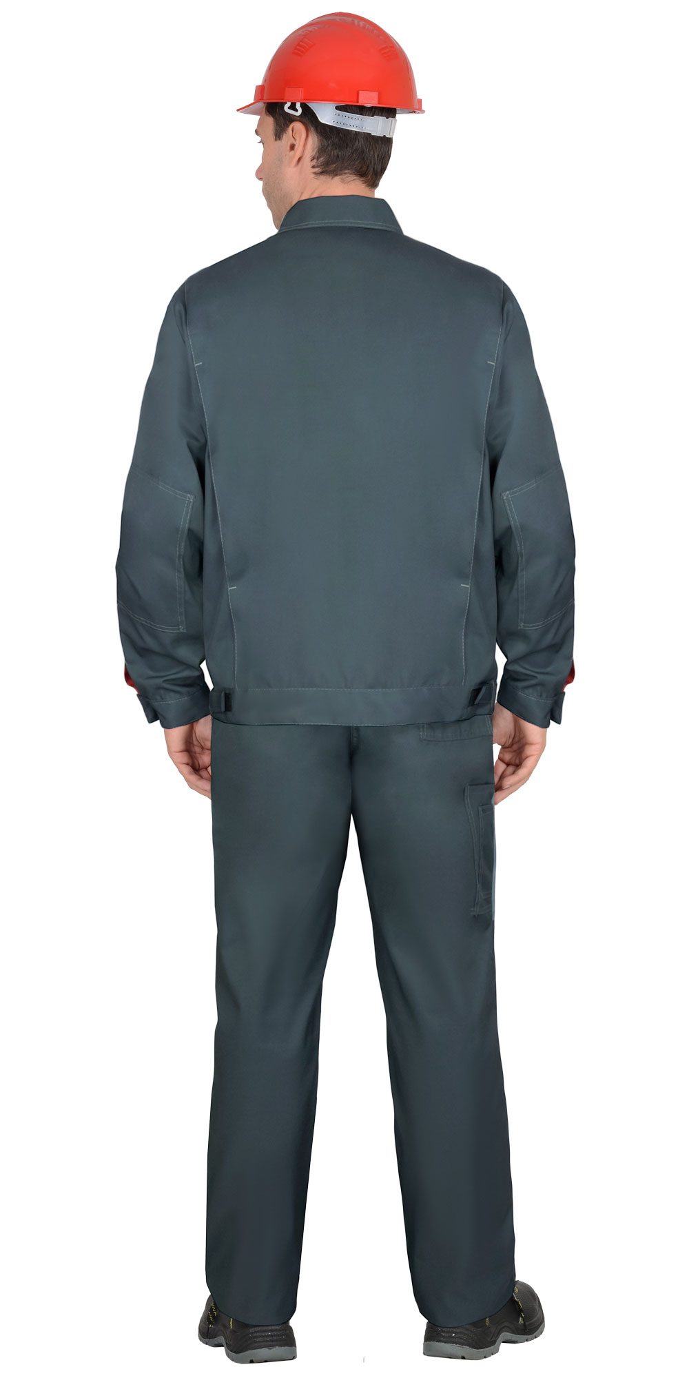 Костюм СИРИУС-ФАВОРИТ-РОСС куртка, п/к, темно-серый со светло-серым