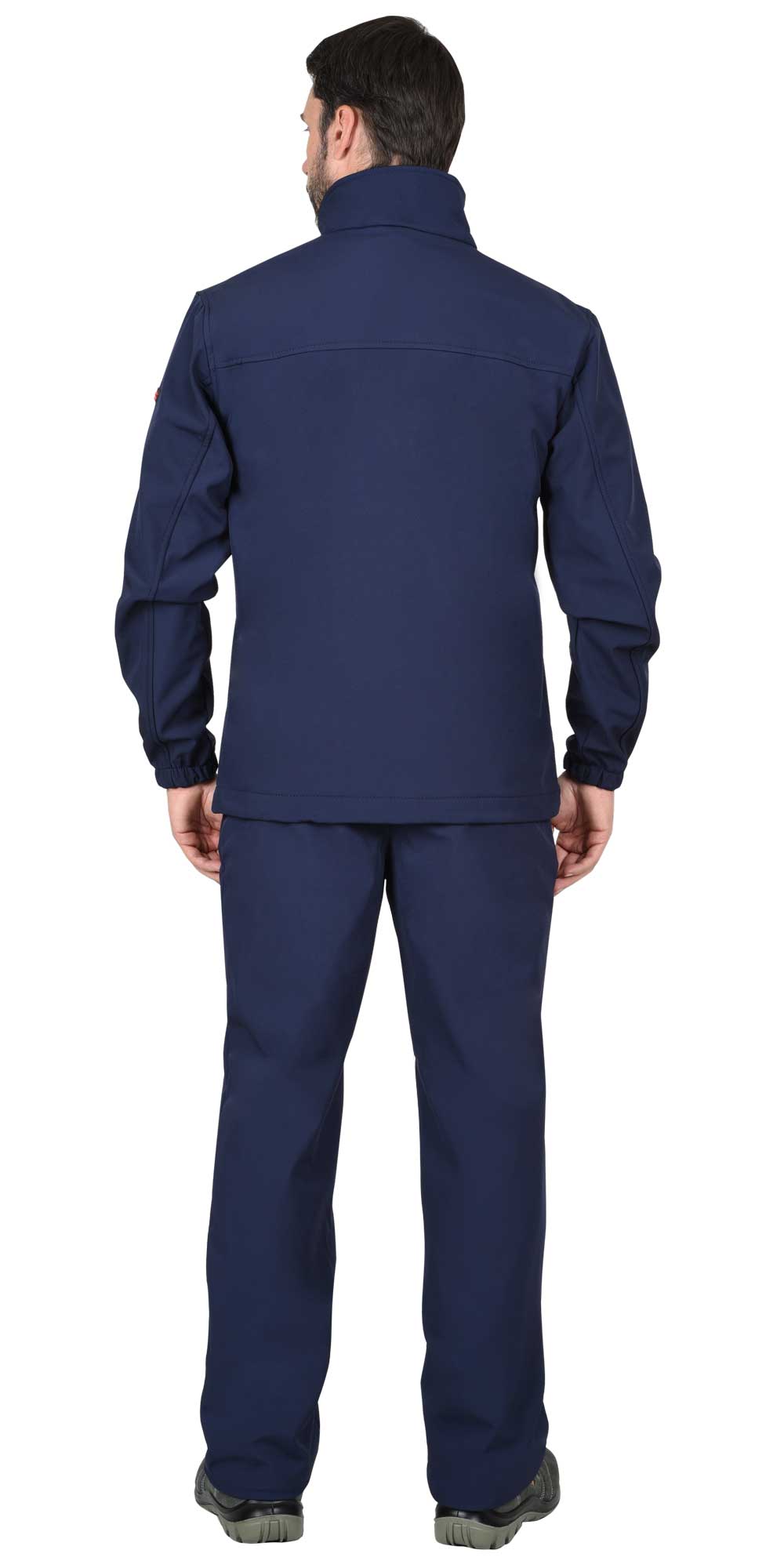 Куртка СИРИУС-АЗОВ синий софтшелл пл 350 г/кв.м 