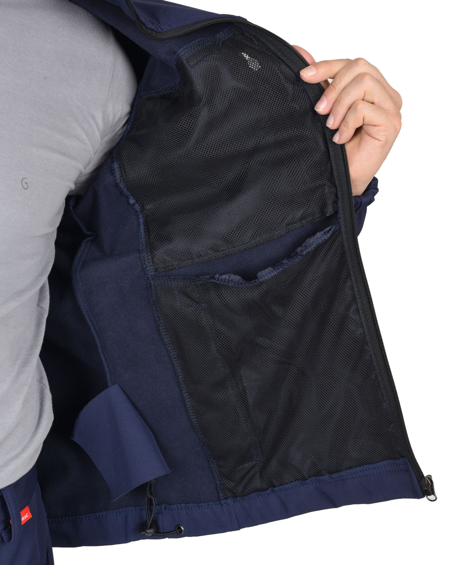 Костюм СИРИУС-АЗОВ синий софтшелл пл 350 г/кв.м 