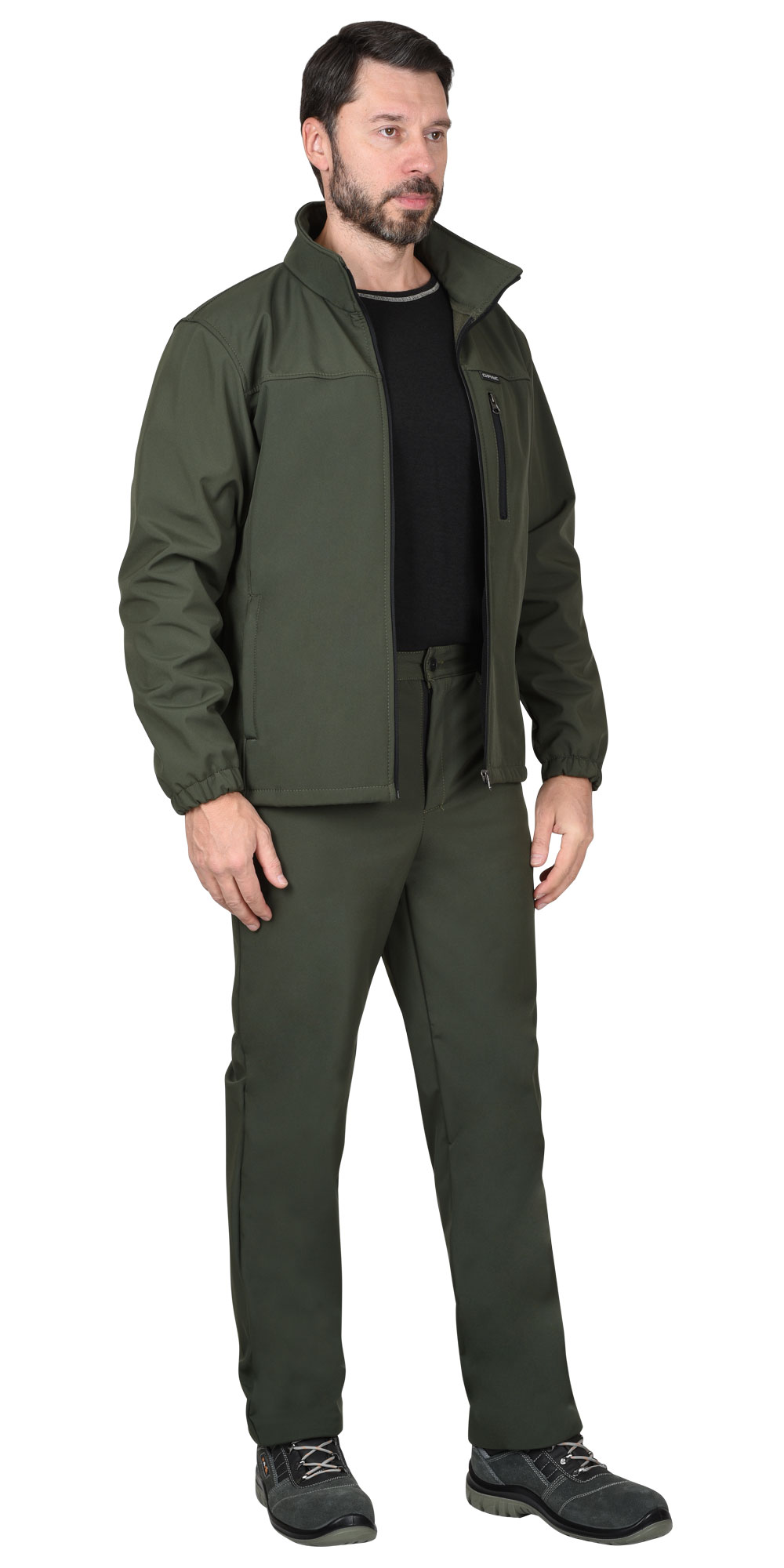 Костюм СИРИУС-АЗОВ хаки софтшелл пл 350 г/кв.м 