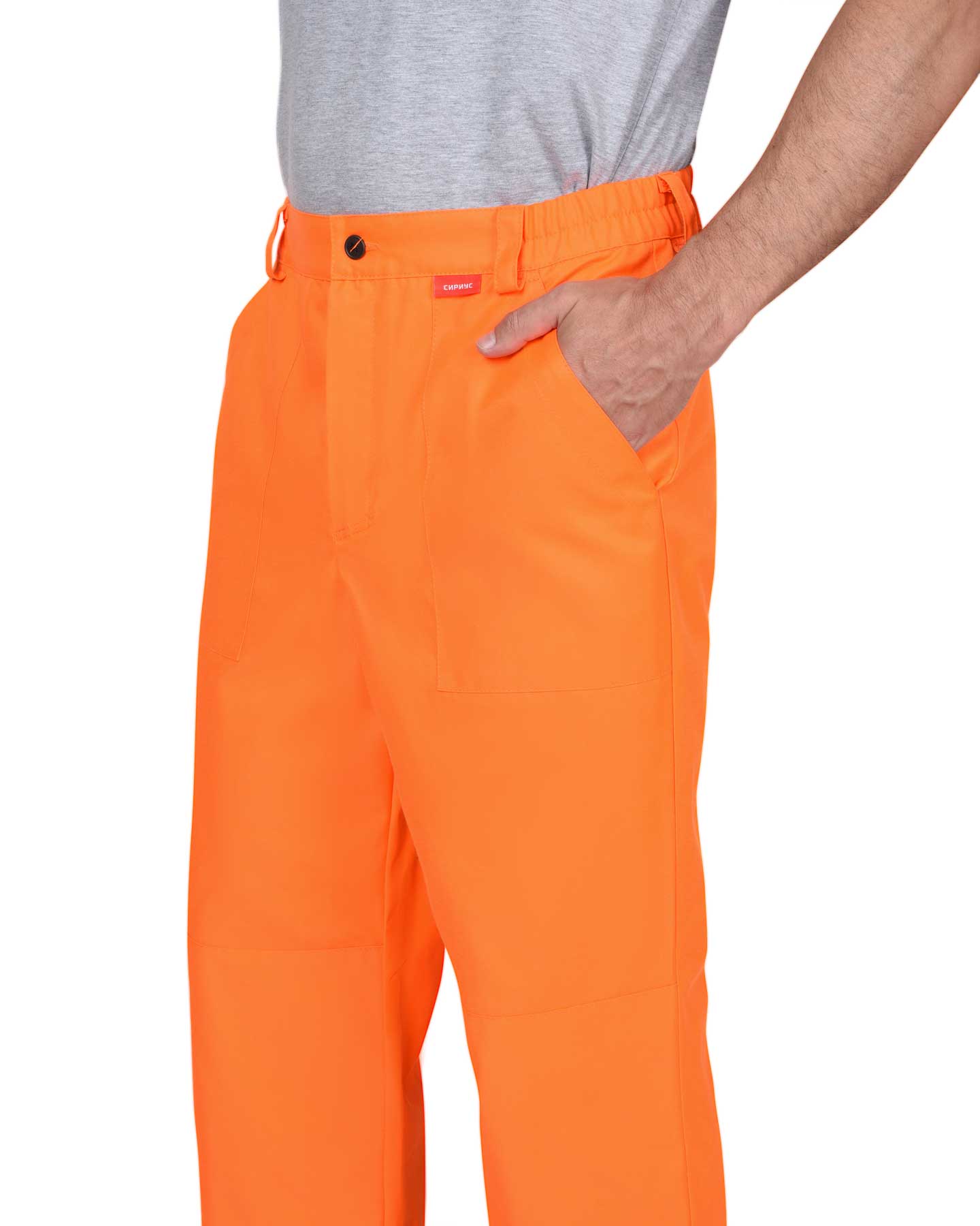 Костюм СИРИУС-ТЕРМИНАЛ-3-РОСС куртка, брюки оранжевая с темно-синим