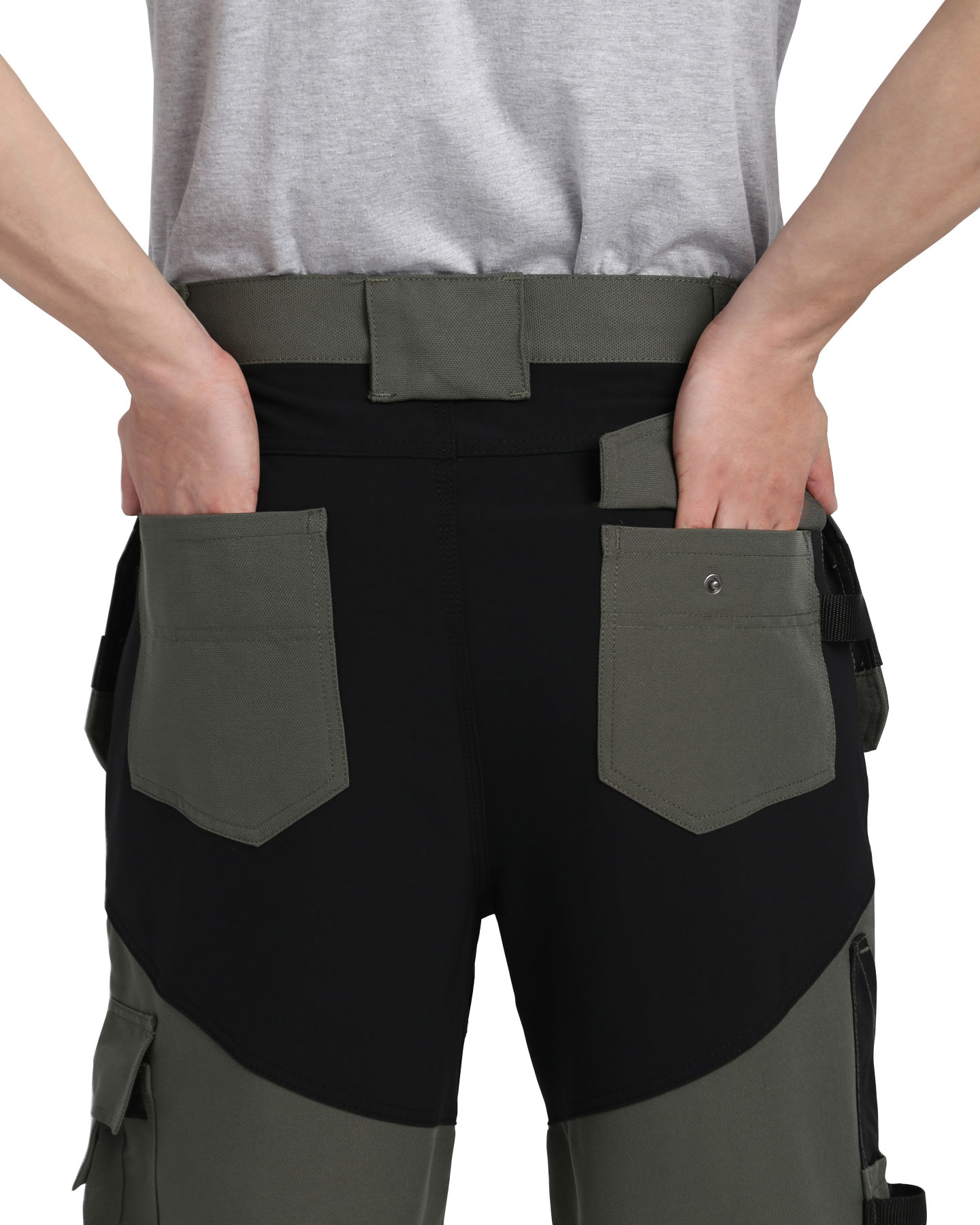 Костюм СИРИУС-ТРИТОН куртка, брюки хаки с черным тк.Кошачий глаз