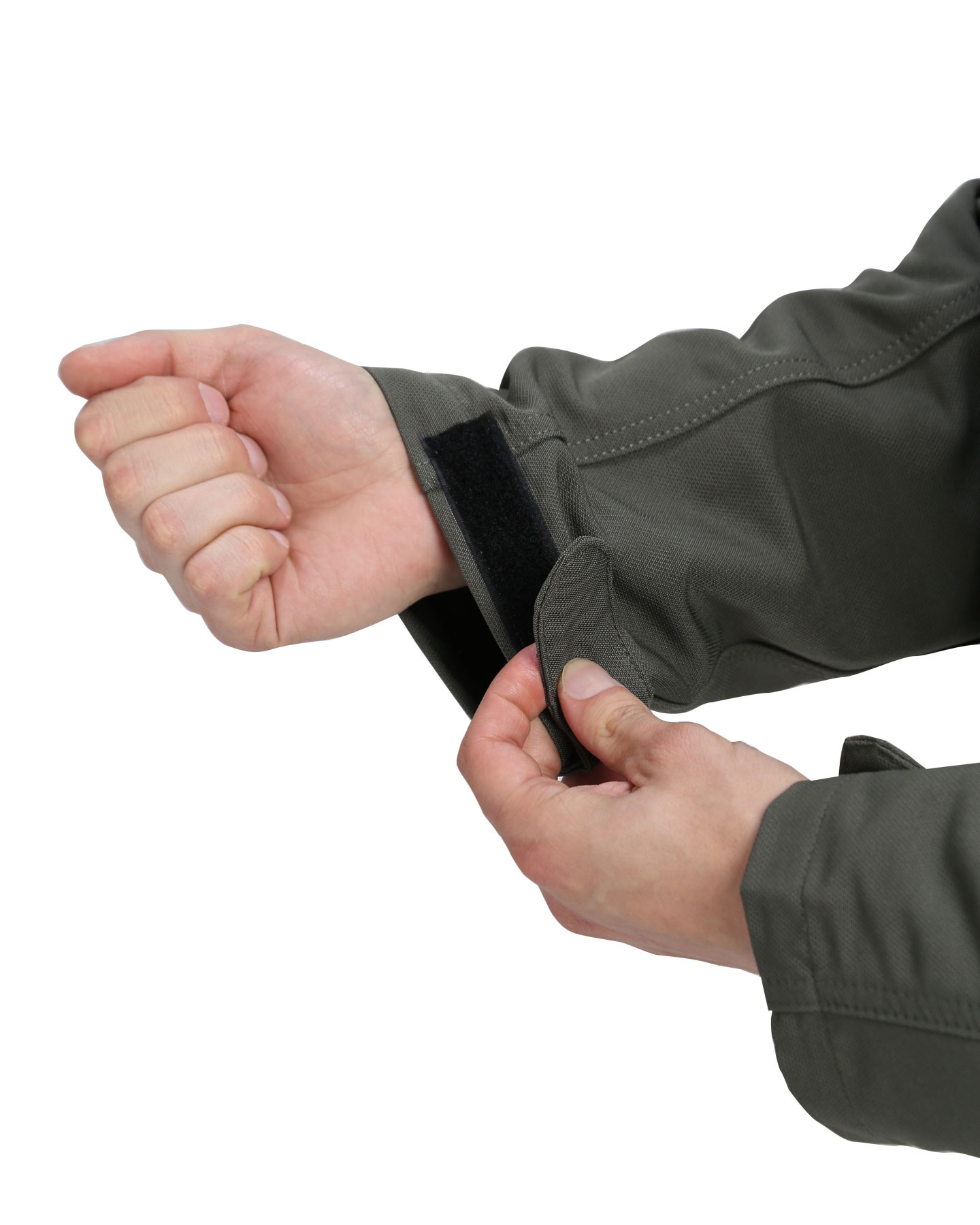 Костюм СИРИУС-ТРИТОН куртка, брюки хаки с черным тк.Кошачий глаз