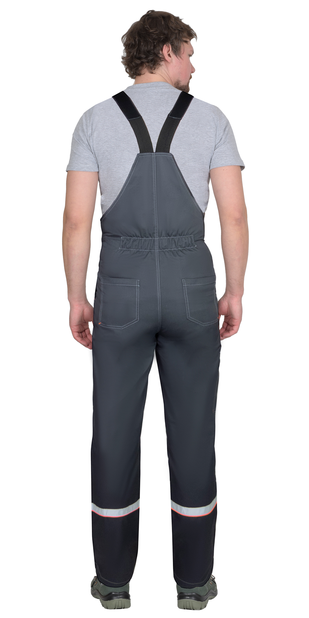 Полукомбинезон СИРИУС-РОДОС темно-серый с черным