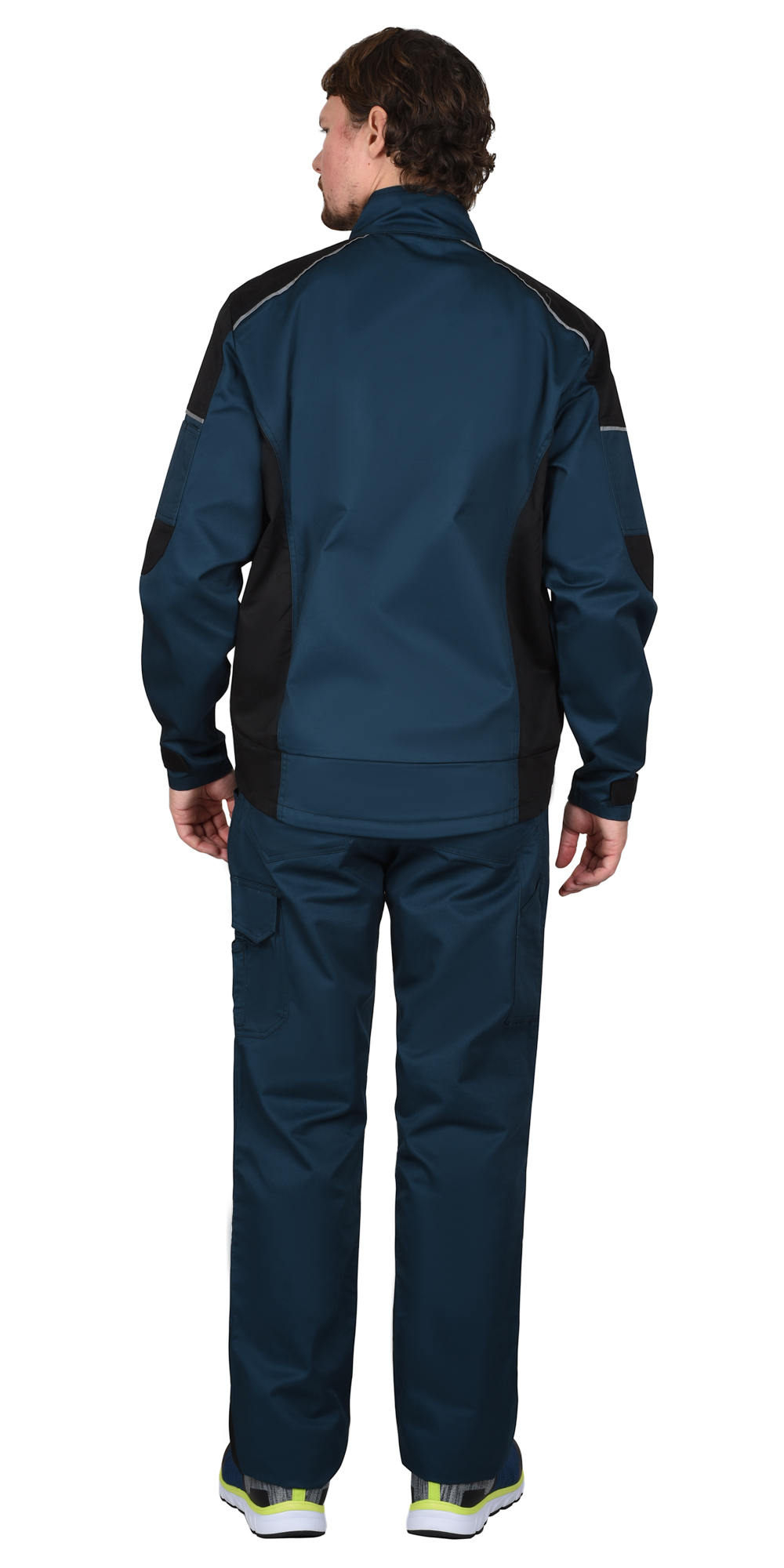 Костюм СИРИУС-ЦИТРИН куртка, брюки, морена с черным 