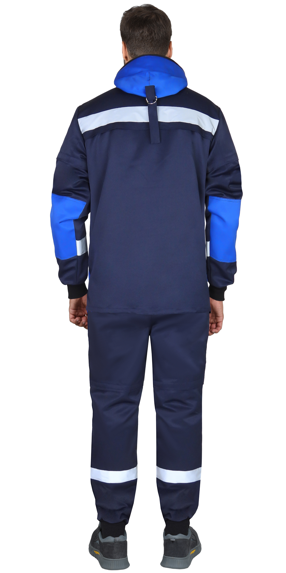 Костюм противоэнцефалитный СИРИУС-АНТИГНУС СТ куртка, брюки, темно-синий с васильковым и СОП