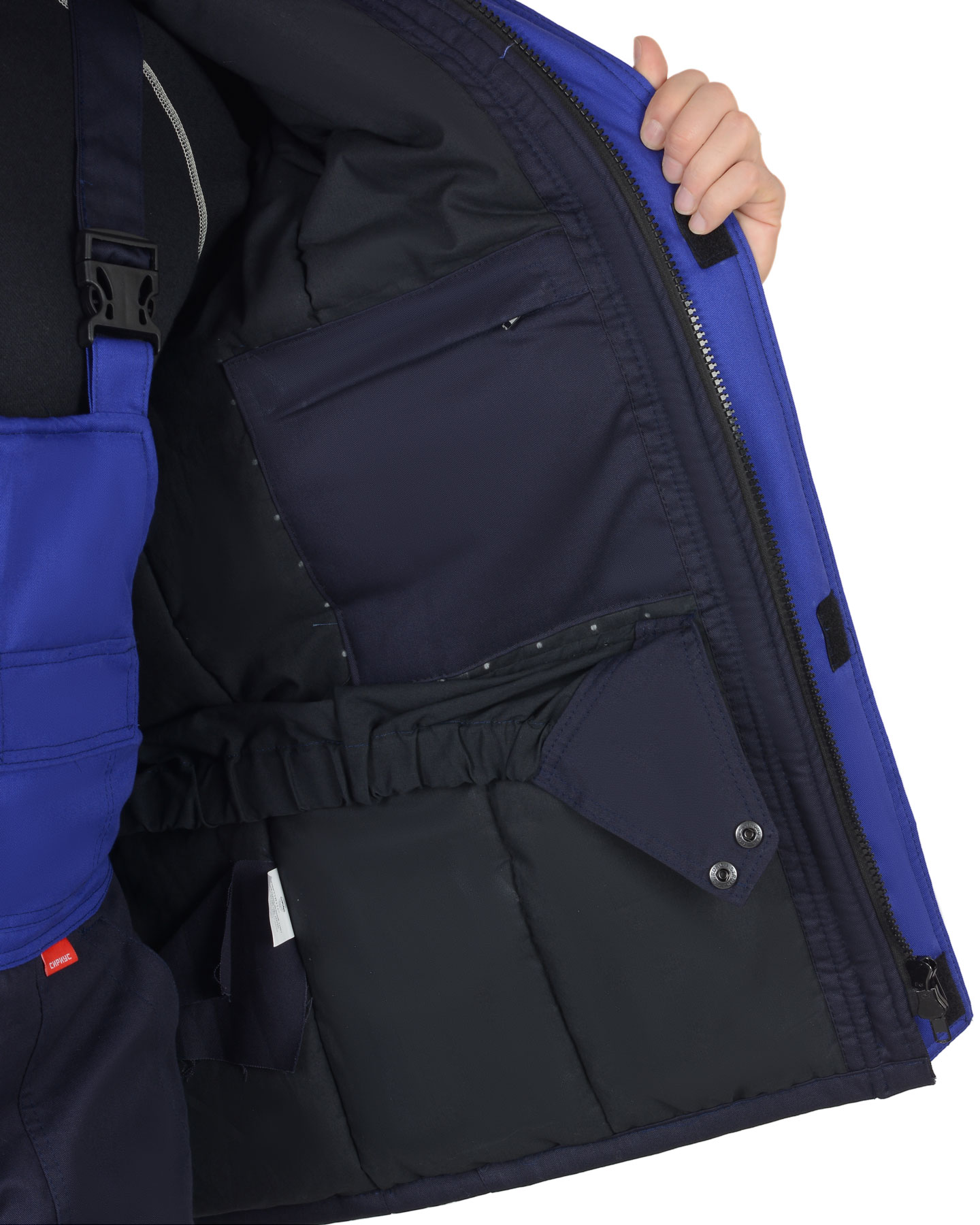 Костюм СИРИУС-СУРГУТ-С-РОСС куртка, п/к антистат МВО