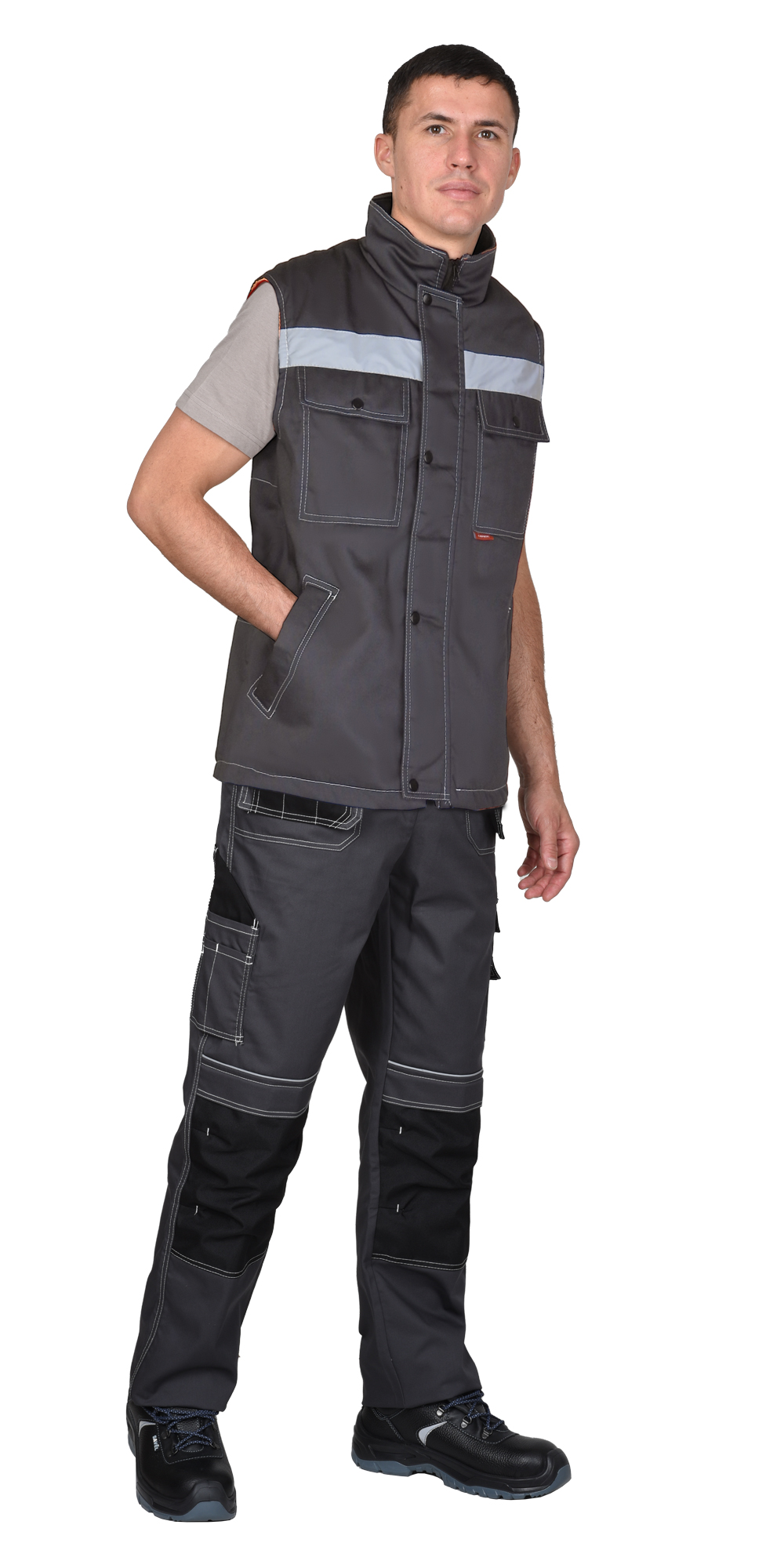 Жилет СИРИУС-ОРИОН темно-серый