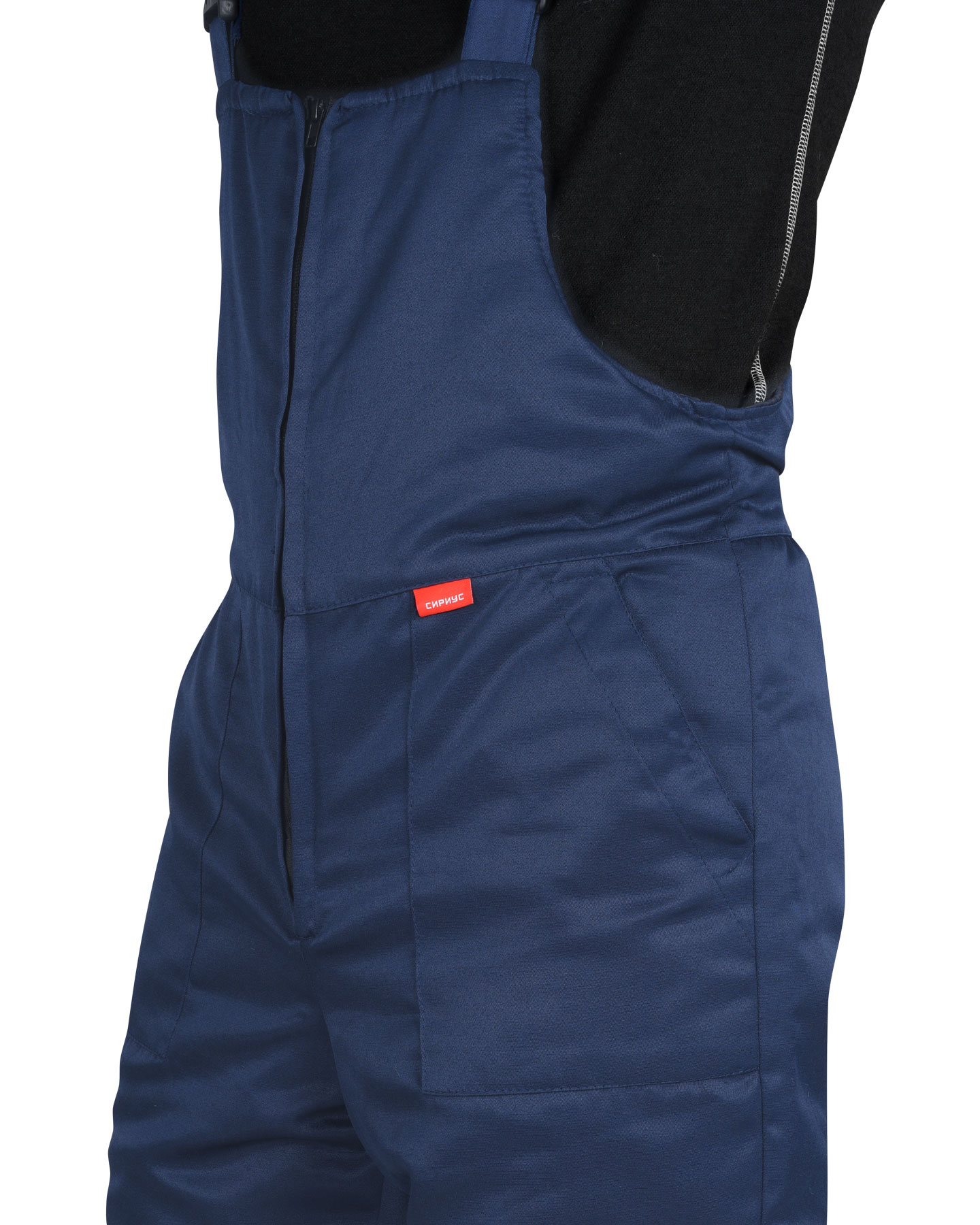 Костюм СИРИУС-ПРОФЕССИОНАЛ куртка, п/к, синий с серым