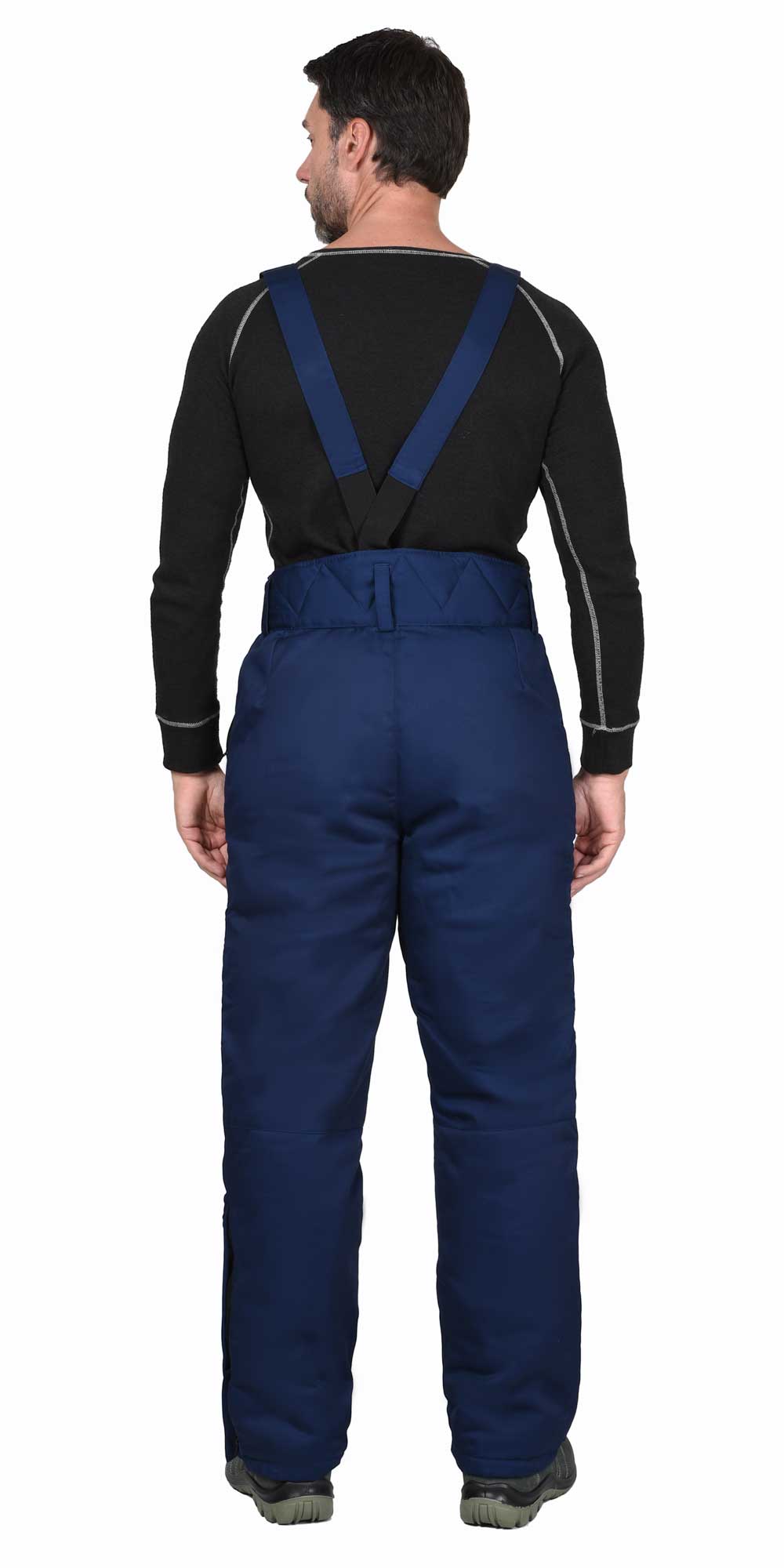 Костюм СИРИУС-ФАВОРИТ зимний: куртка, брюки т.синий со ср.серым