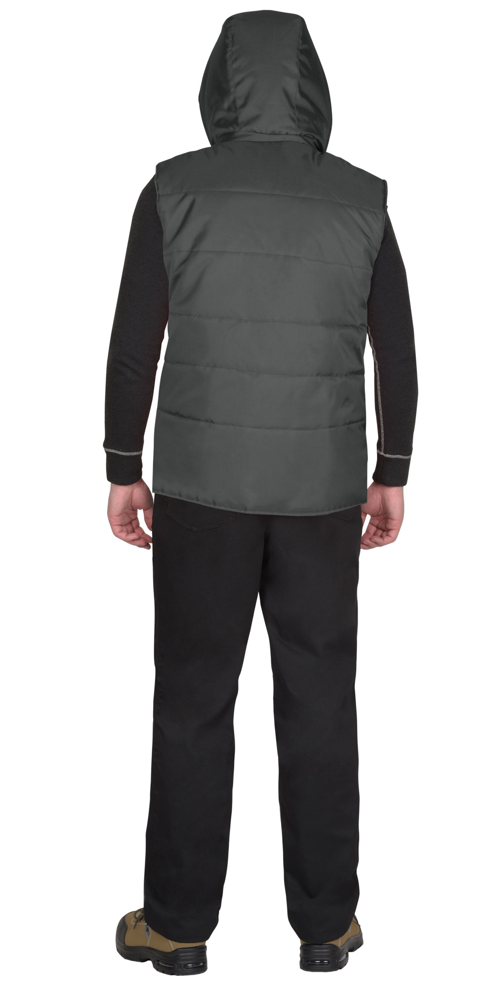 Жилет СИРИУС-ИМИДЖ тёмно-серый