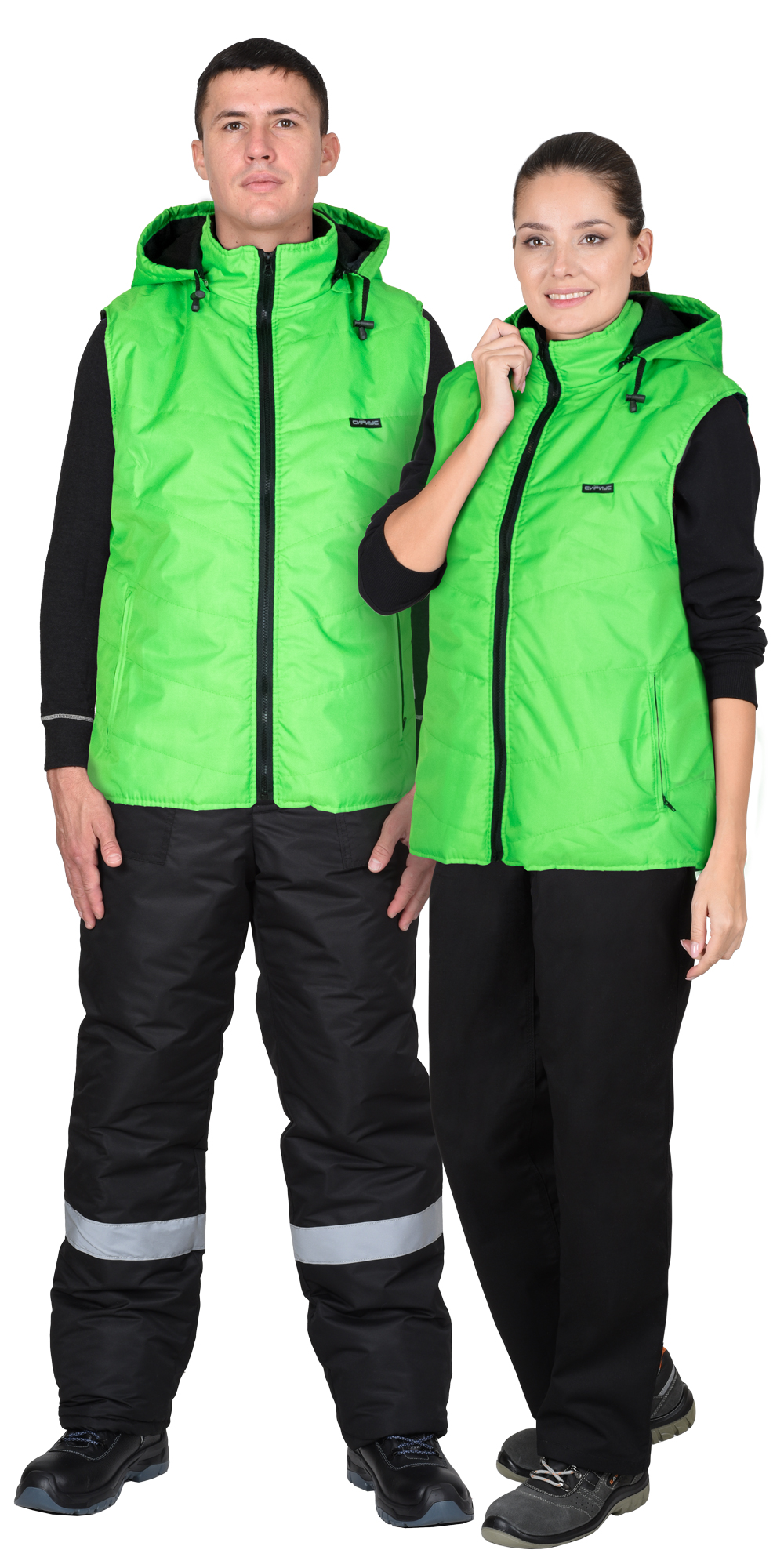 Жилет СИРИУС-ИМИДЖ салатовый