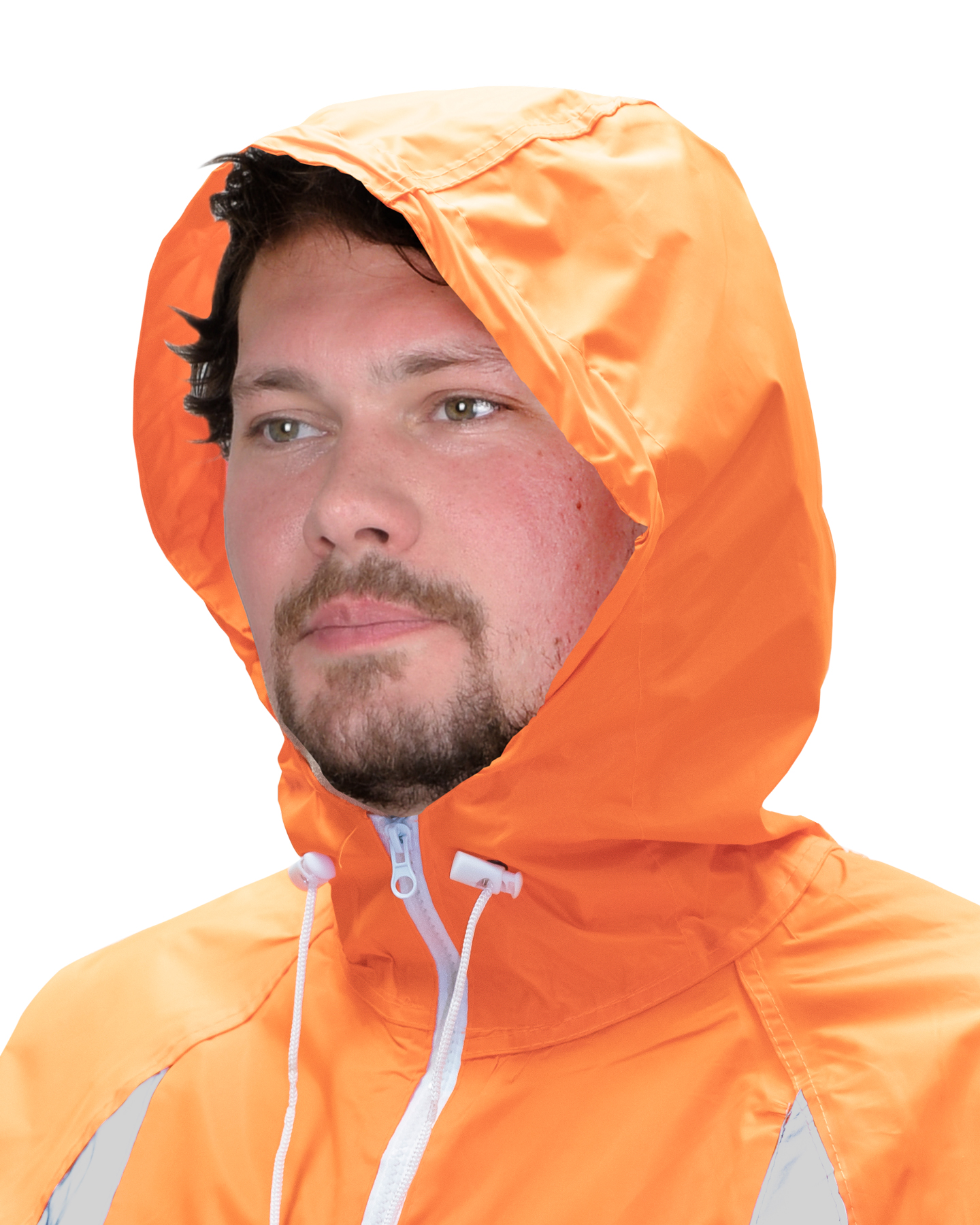 Костюм влагозащитный сигнальный с СОП SIRIUS Профи (225 гр/м2) оранжевый (ЧЗ)