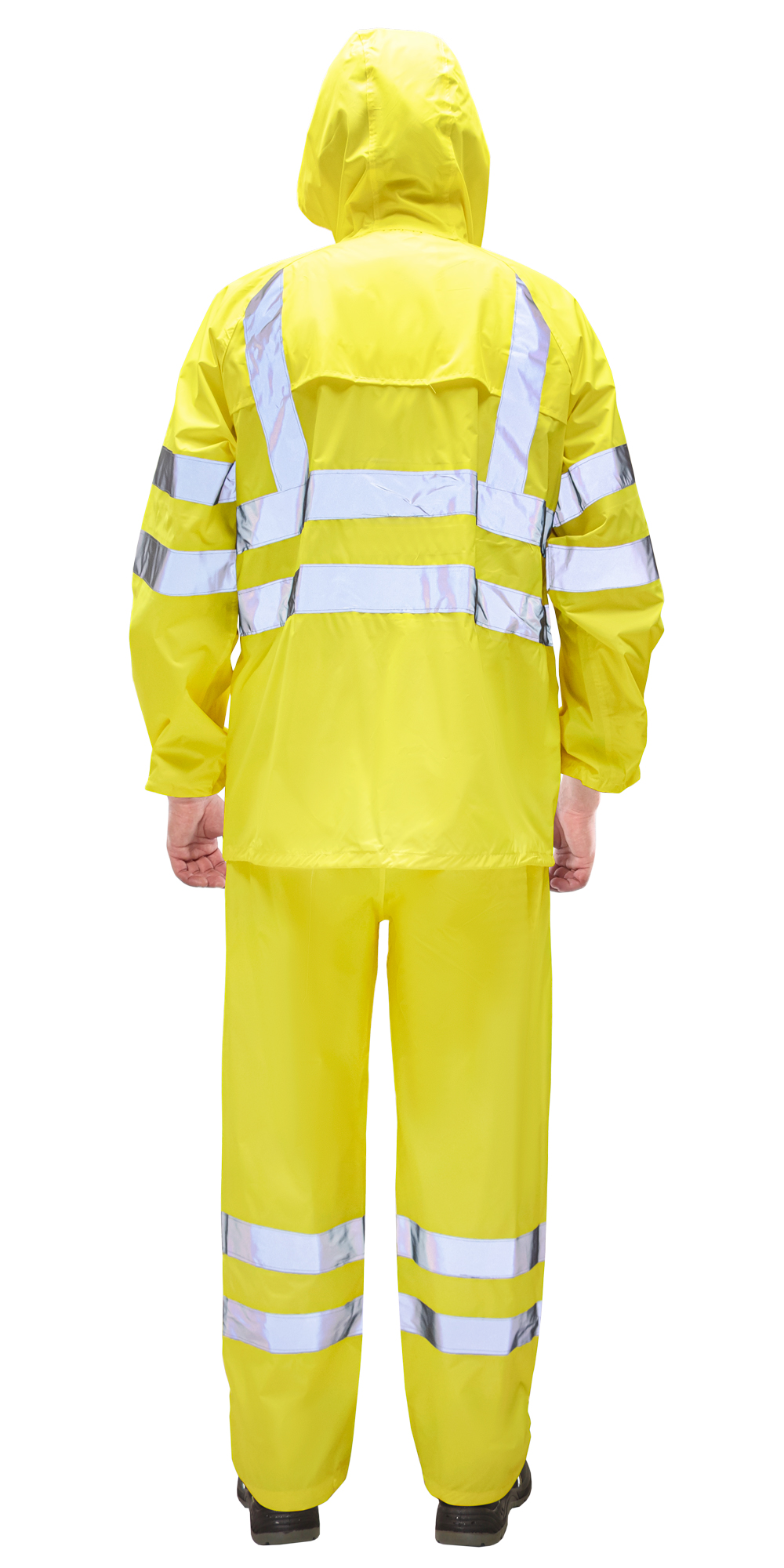 Костюм влагозащитный сигнальный с СОП SIRIUS Профи (225 гр/м2) лимонный (ЧЗ)