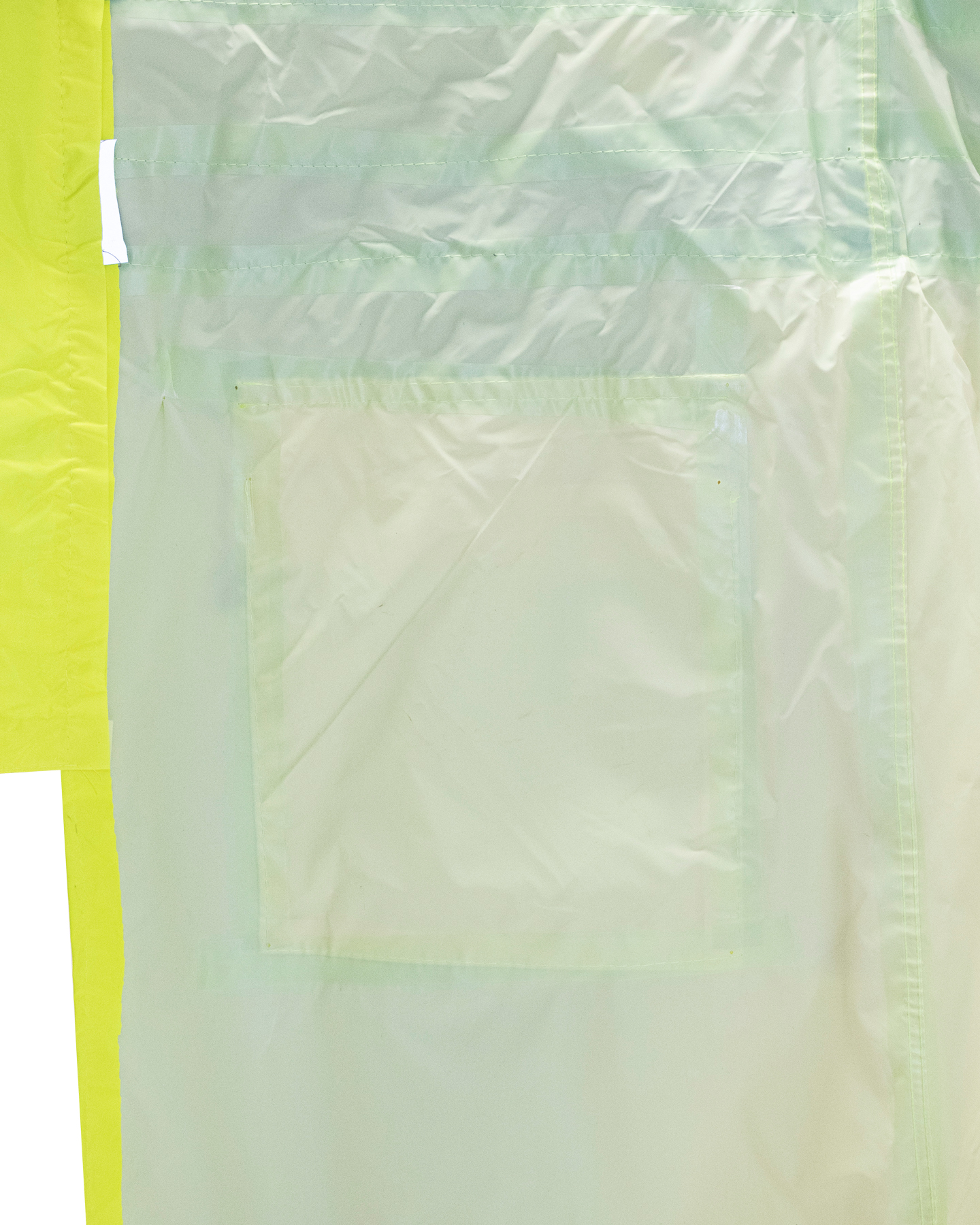 Плащ влагозащитный сигнальный с СОП SIRIUS Профи (225 гр/м2) лимонный (ЧЗ)