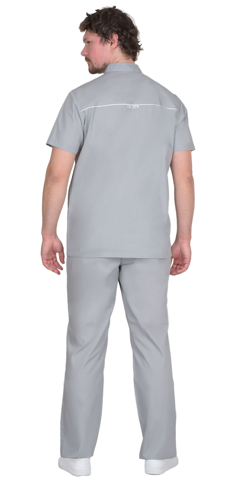 Костюм СИРИУС-МЕДИК мужской светло-серый