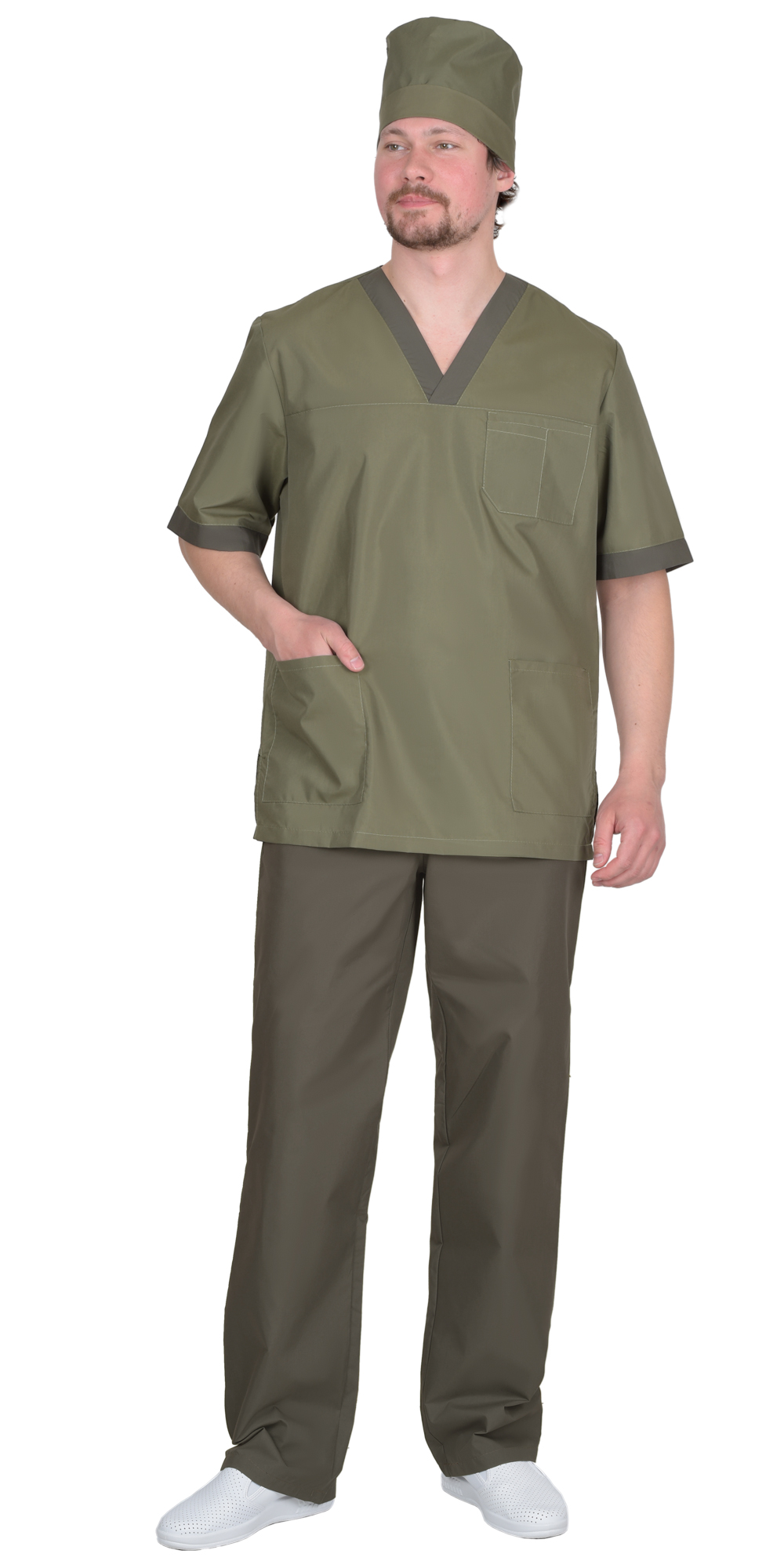 Костюм СИРИУС-РЕАЛ мужской оливковый с хаки