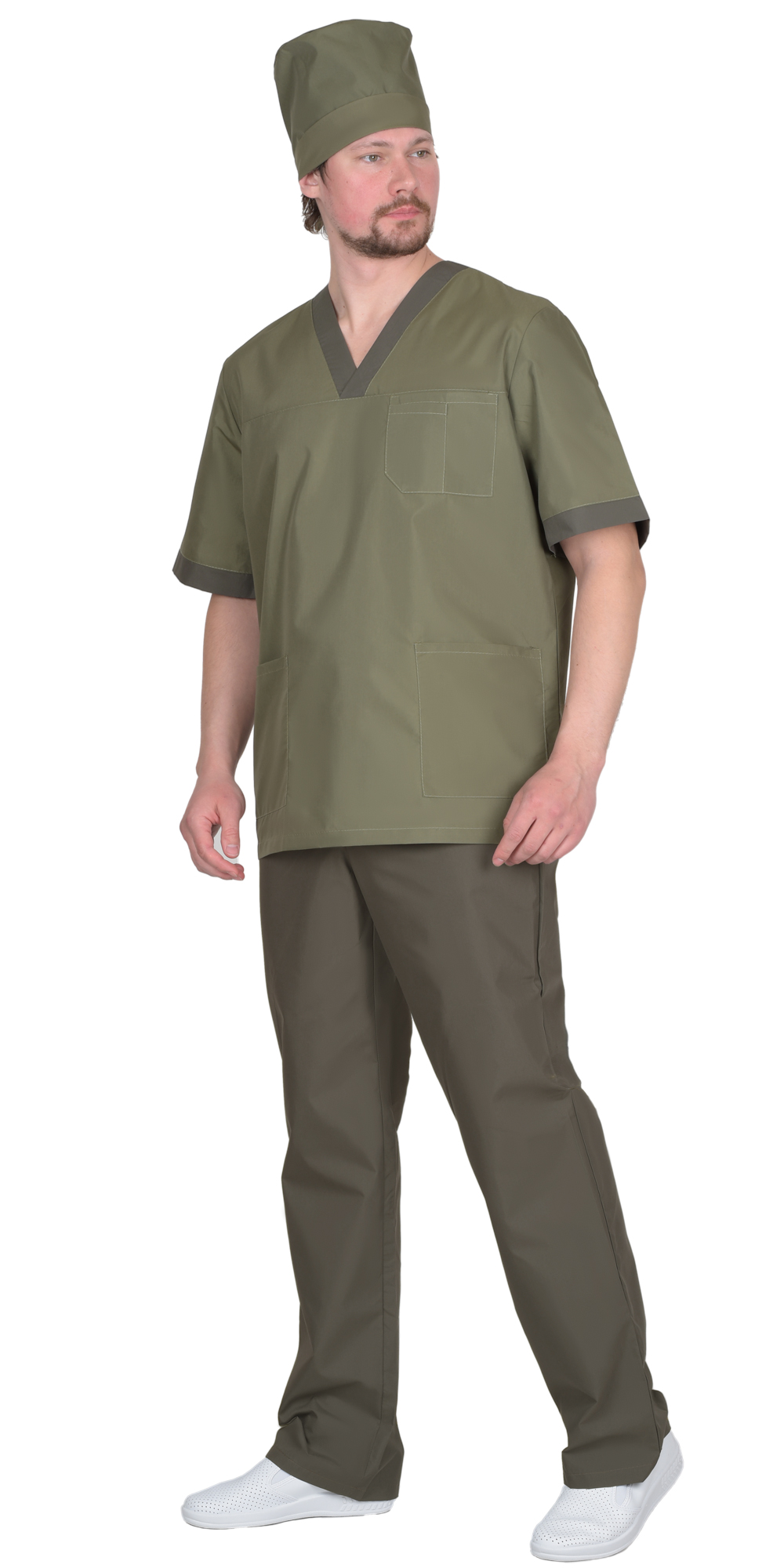 Костюм СИРИУС-РЕАЛ мужской оливковый с хаки