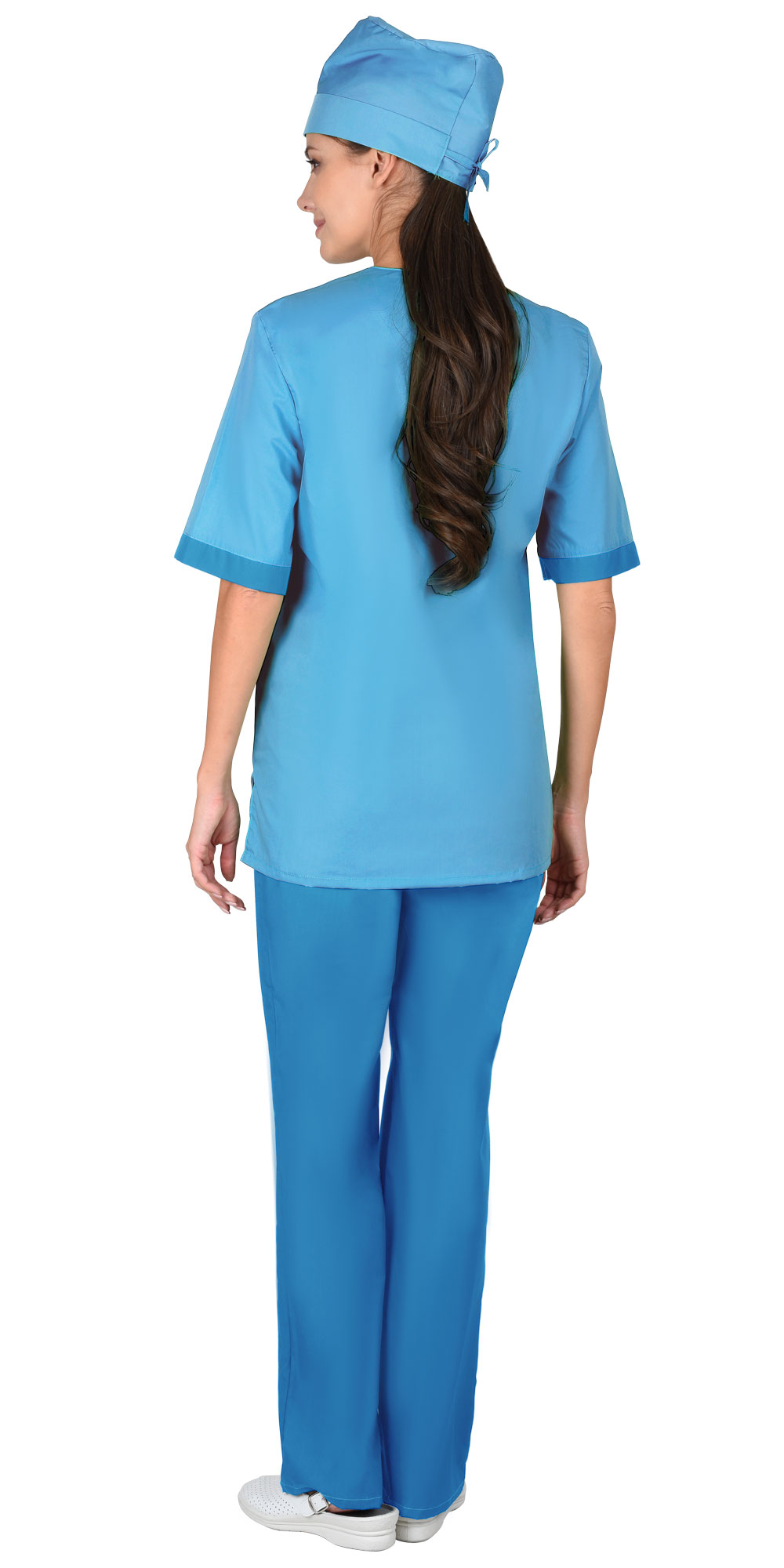 Костюм СИРИУС-СОФИЯ женский светло-голубой с синим