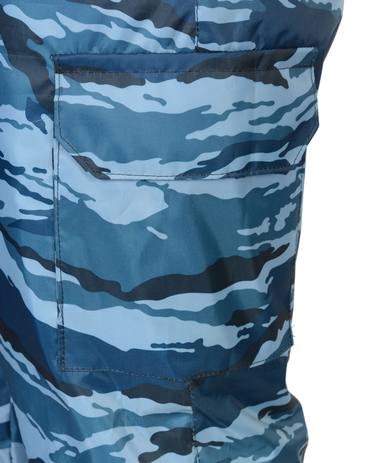 Костюм СИРИУС-БЕЗОПАСНОСТЬ зимний: куртка, п/комб. КМФ серый вихрь 