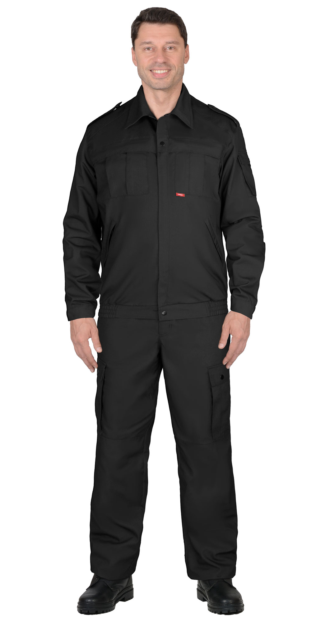 Костюм СИРИУС-ТАЙФУН куртка, брюки, черный