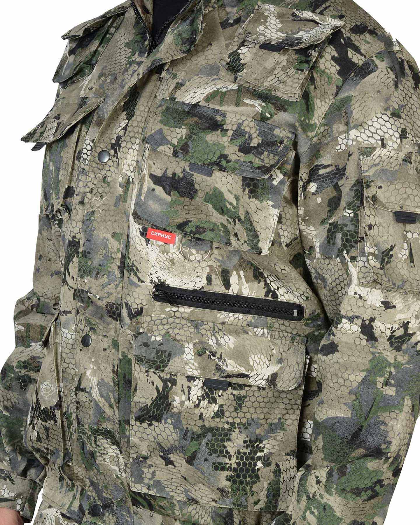 Костюм СИРИУС-ПУМА куртка, брюки (тк. Грета 210) КМФ Степь