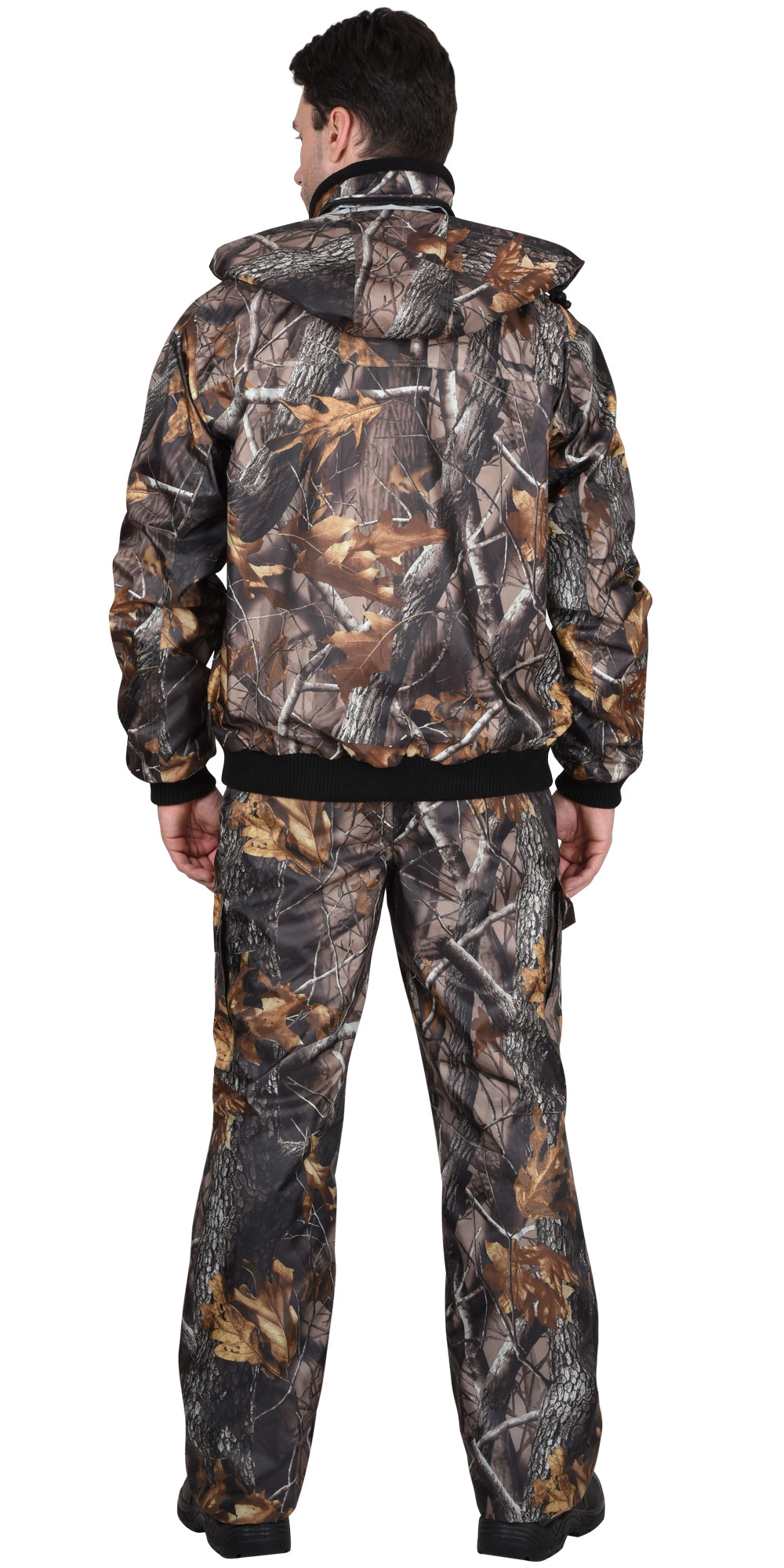 Куртка СИРИУС-ПИКНИК демисезон. укороченная (тк. Оксфорд) КМФ Осенний лес