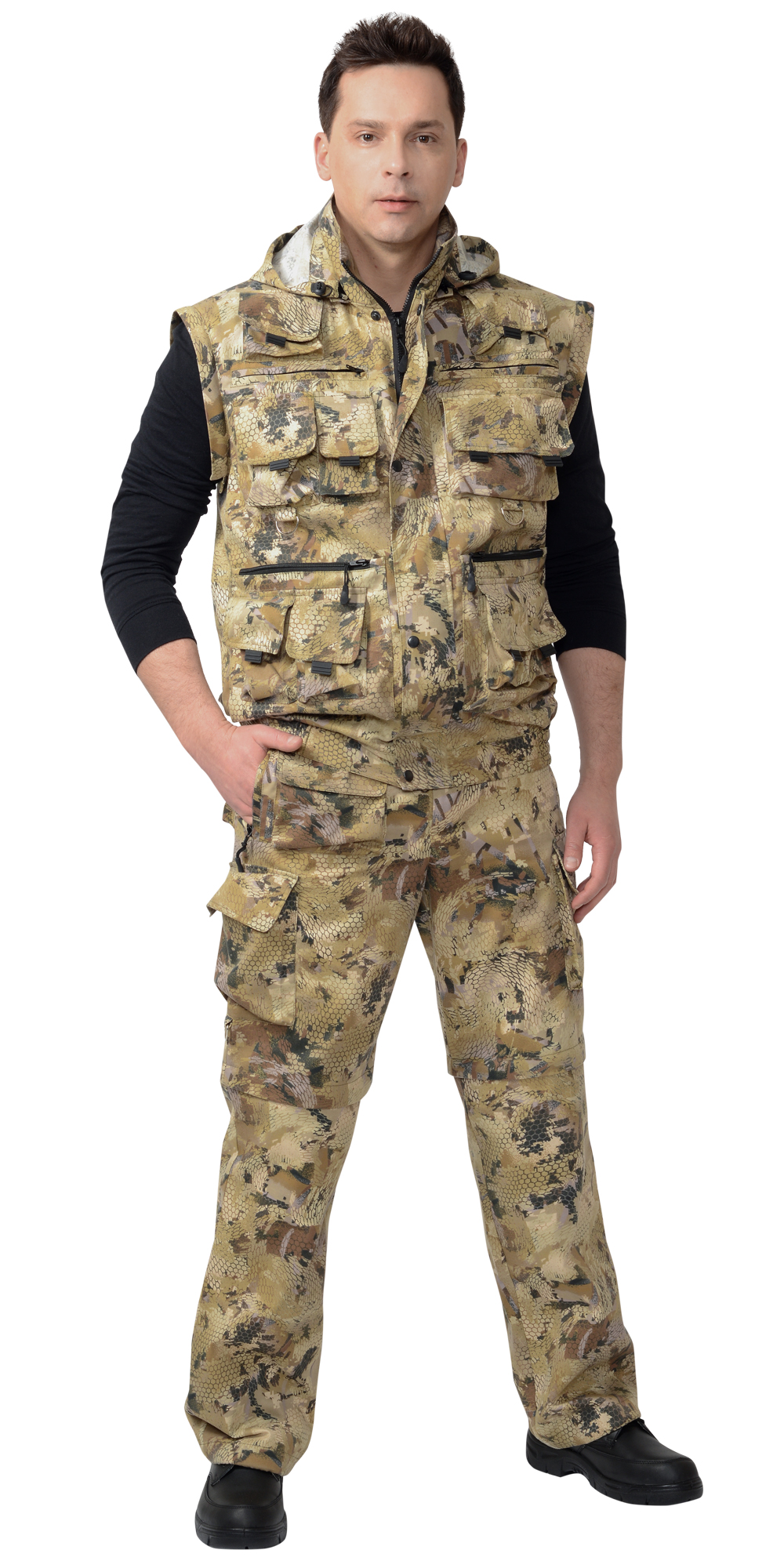 Костюм СИРИУС-ТИГР куртка, брюки КМФ Саванна