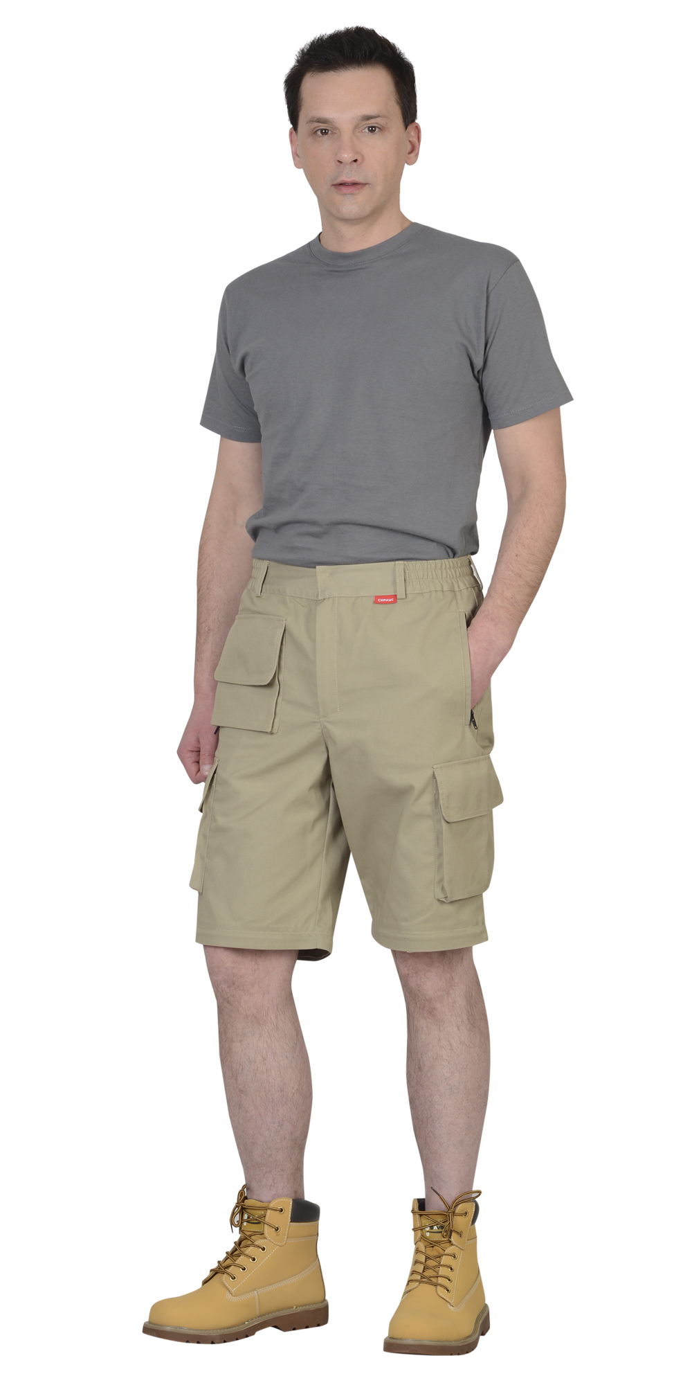 Костюм СИРИУС-ТИГР куртка, брюки (тк. Rodos 245) Песочный