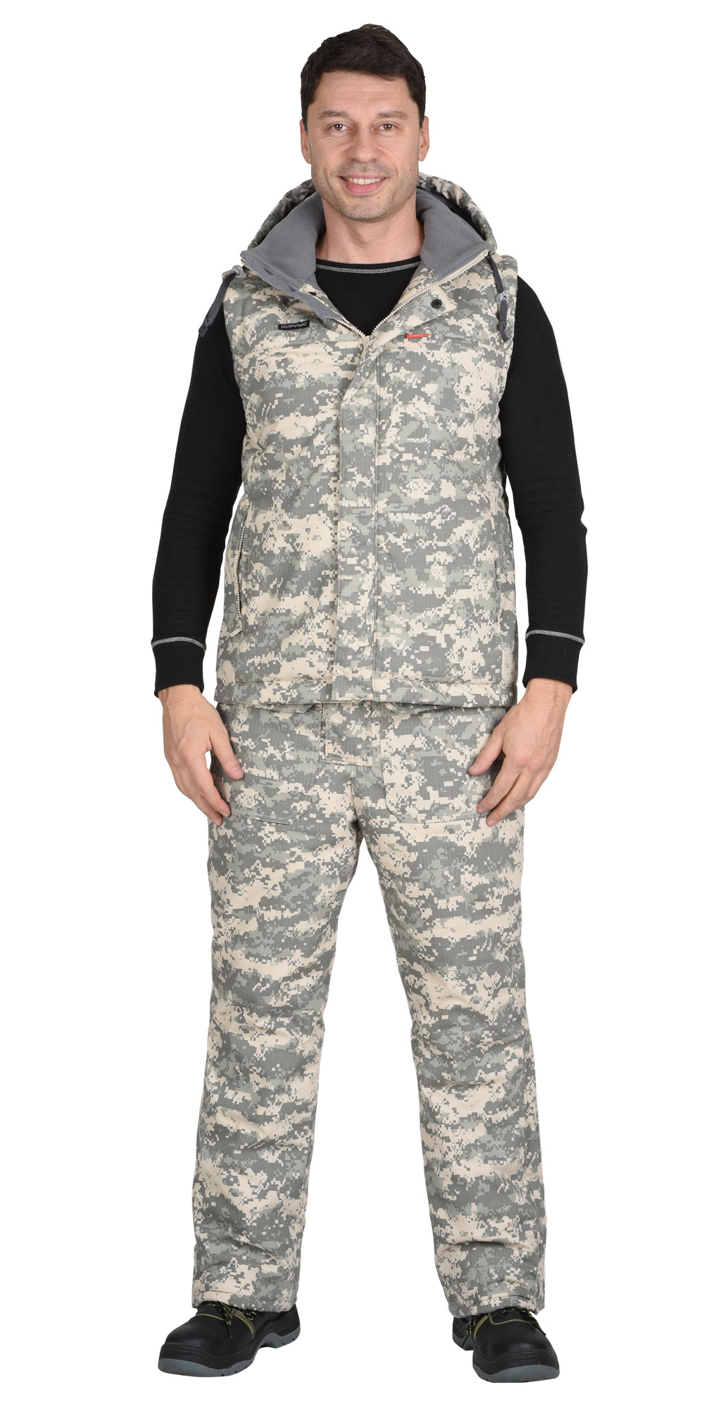 Жилет СИРИУС-ТИГР (тк. Рип-стоп) КМФ Пустыня