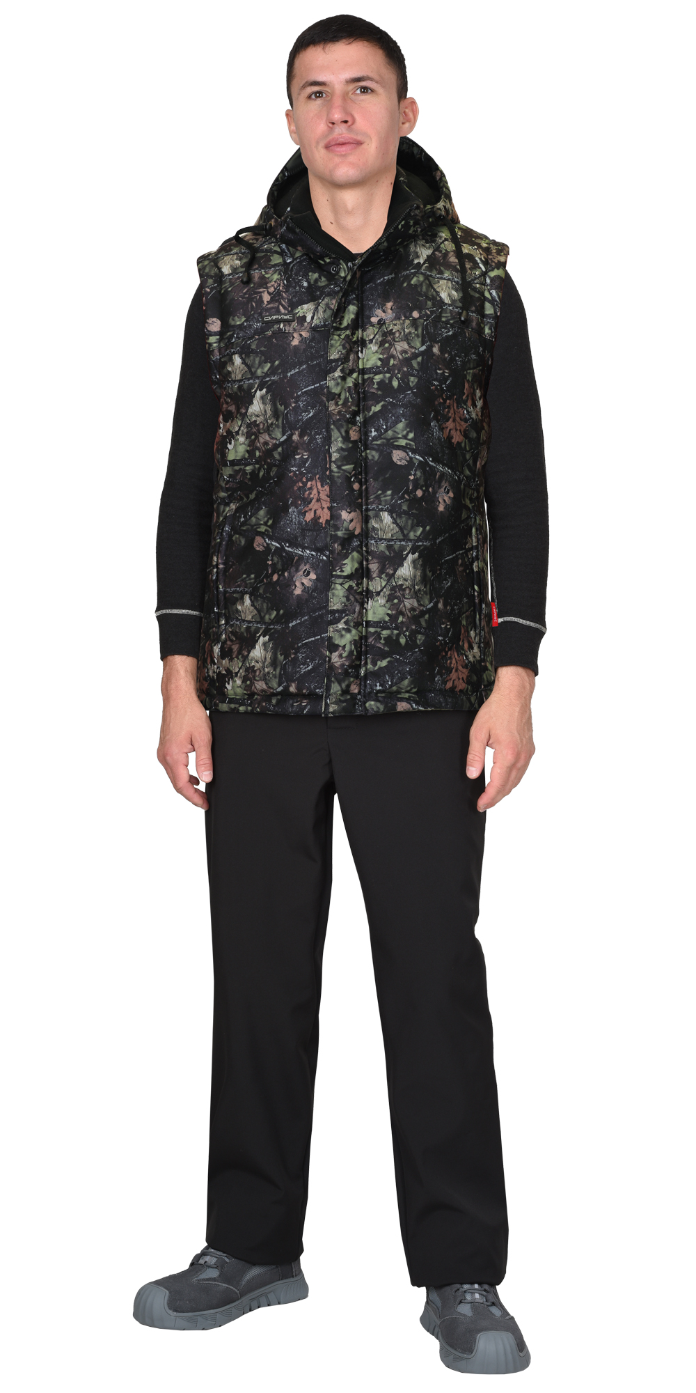 Жилет СИРИУС-ТИГР КМФ Темный лес