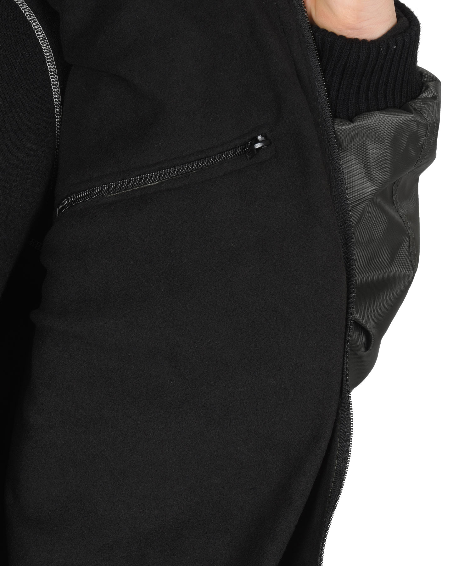 Куртка СИРИУС-ПИКНИК демисезон. укороченная (тк. Оксфорд, пл. 140), черная