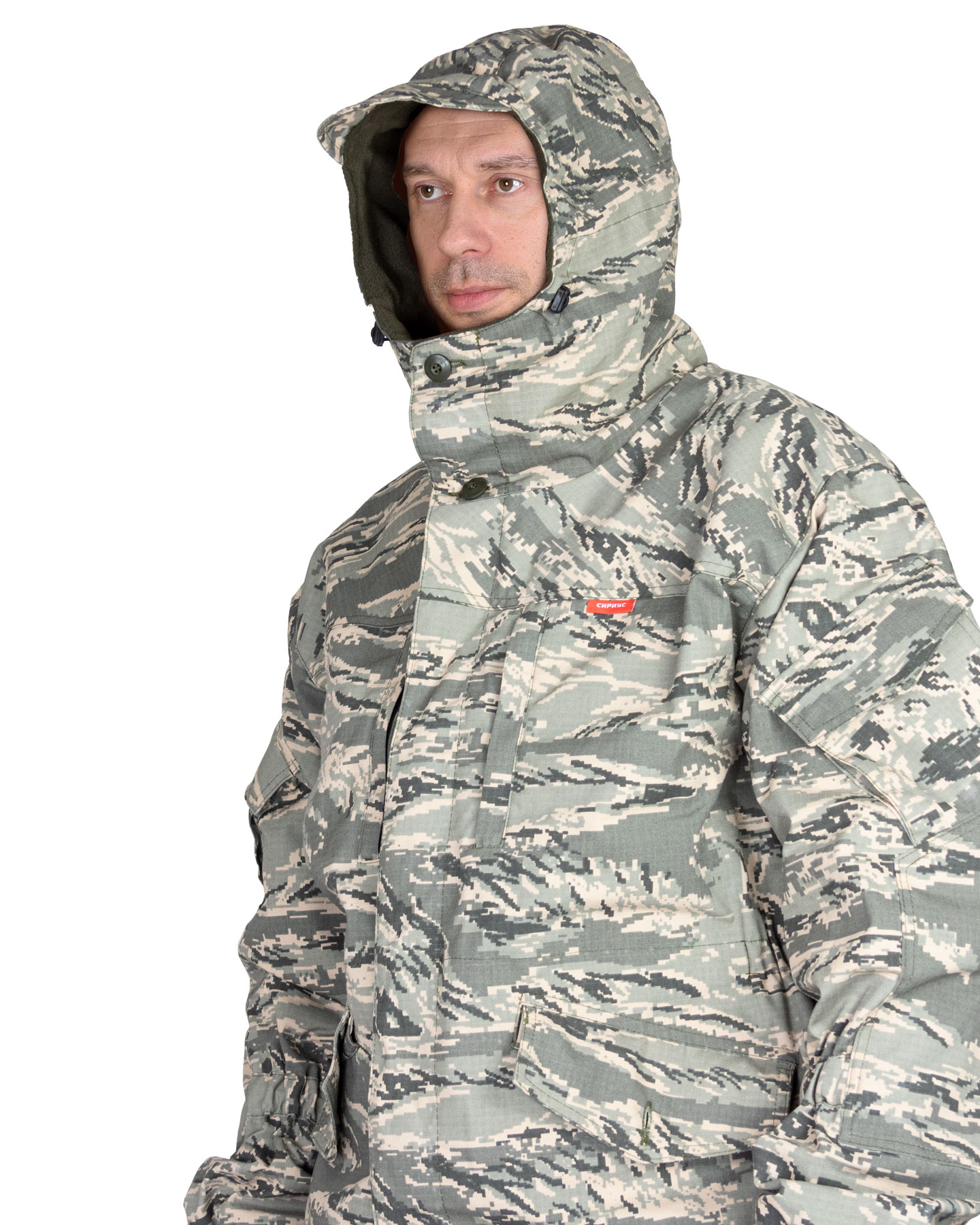 Костюм СИРИУС-ГОРКА демисезонный, куртка, брюки, КМФ Легион зеленый