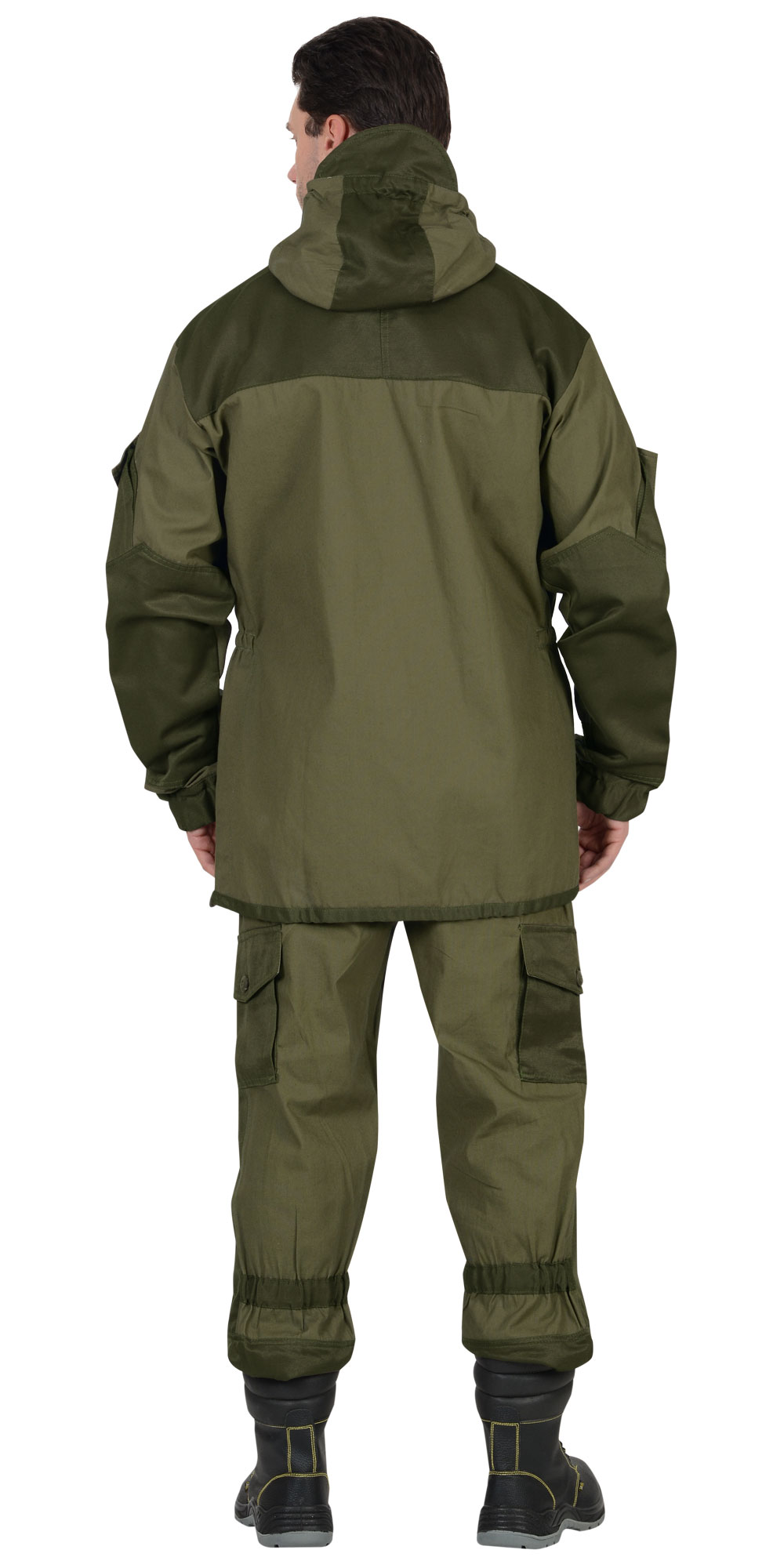 Костюм СИРИУС-ГОРКА куртка, брюки, помочи (полотно палаточное) олива