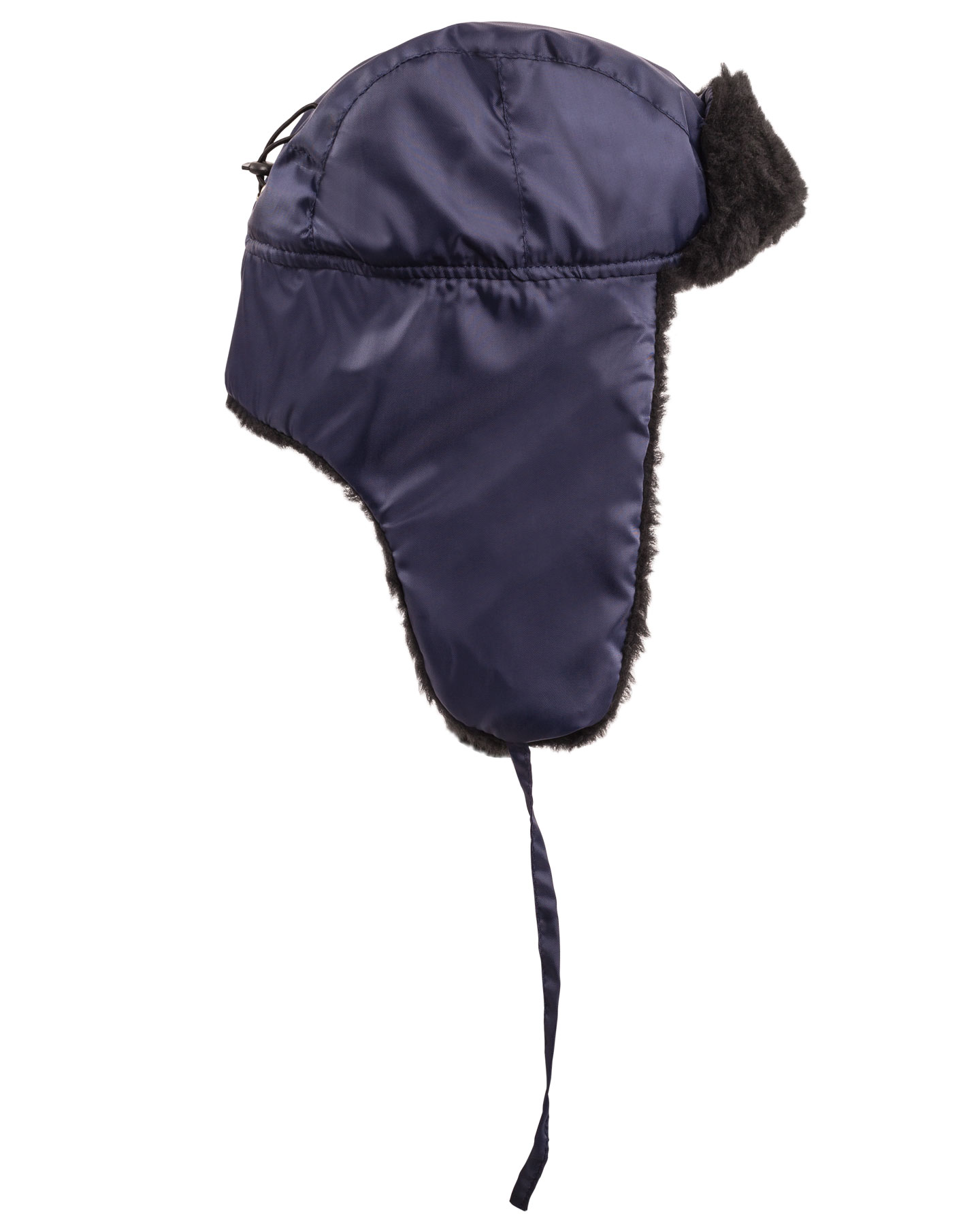 Шапка-ушанка СИРИУС-ЛЮКС синяя (тк. Оксфорд)