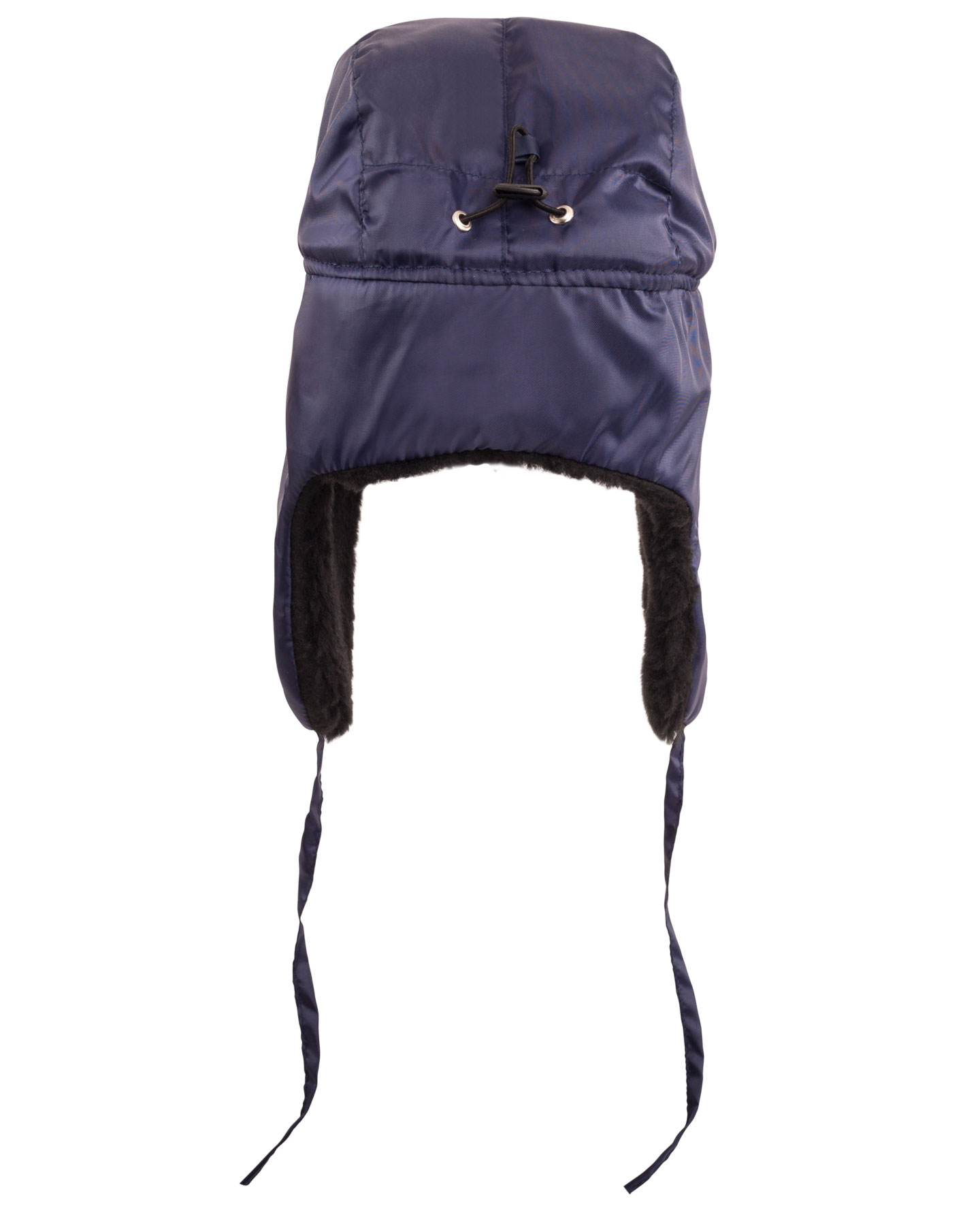 Шапка-ушанка СИРИУС-ЛЮКС синяя (тк. Оксфорд)