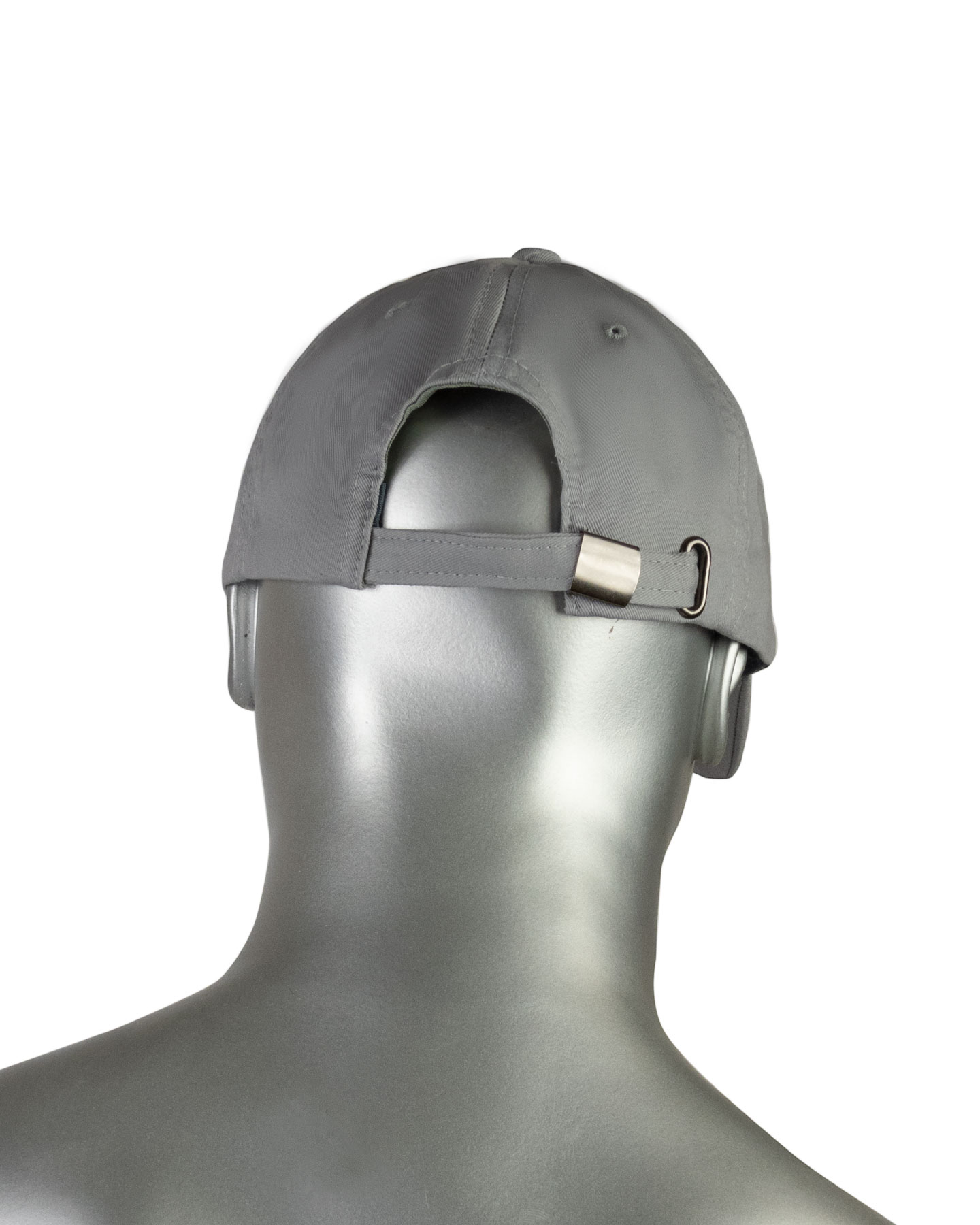 Кепка-бейсболка серая пл.190 гр/м2 (пакет по 25 шт.,в упаковке 200 шт.)