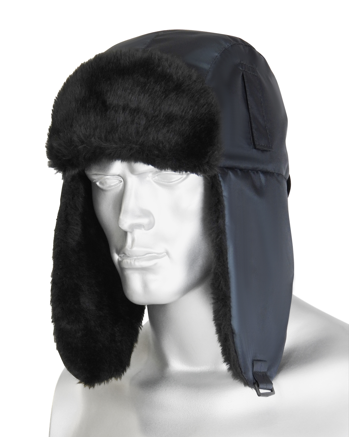 Шапка-ушанка СИРИУС-ЕВРО тёмно-серая