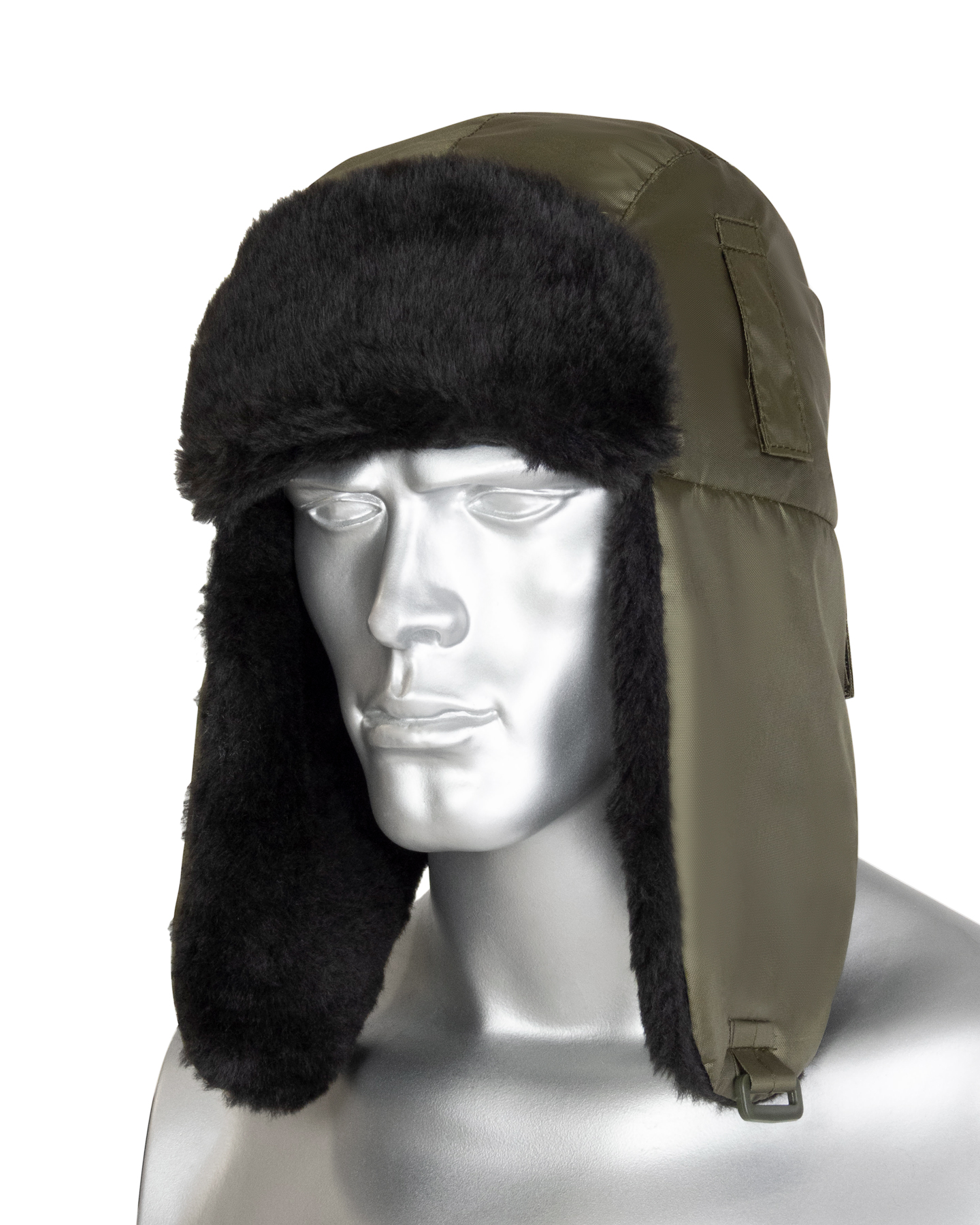 Шапка-ушанка СИРИУС-ЕВРО хаки