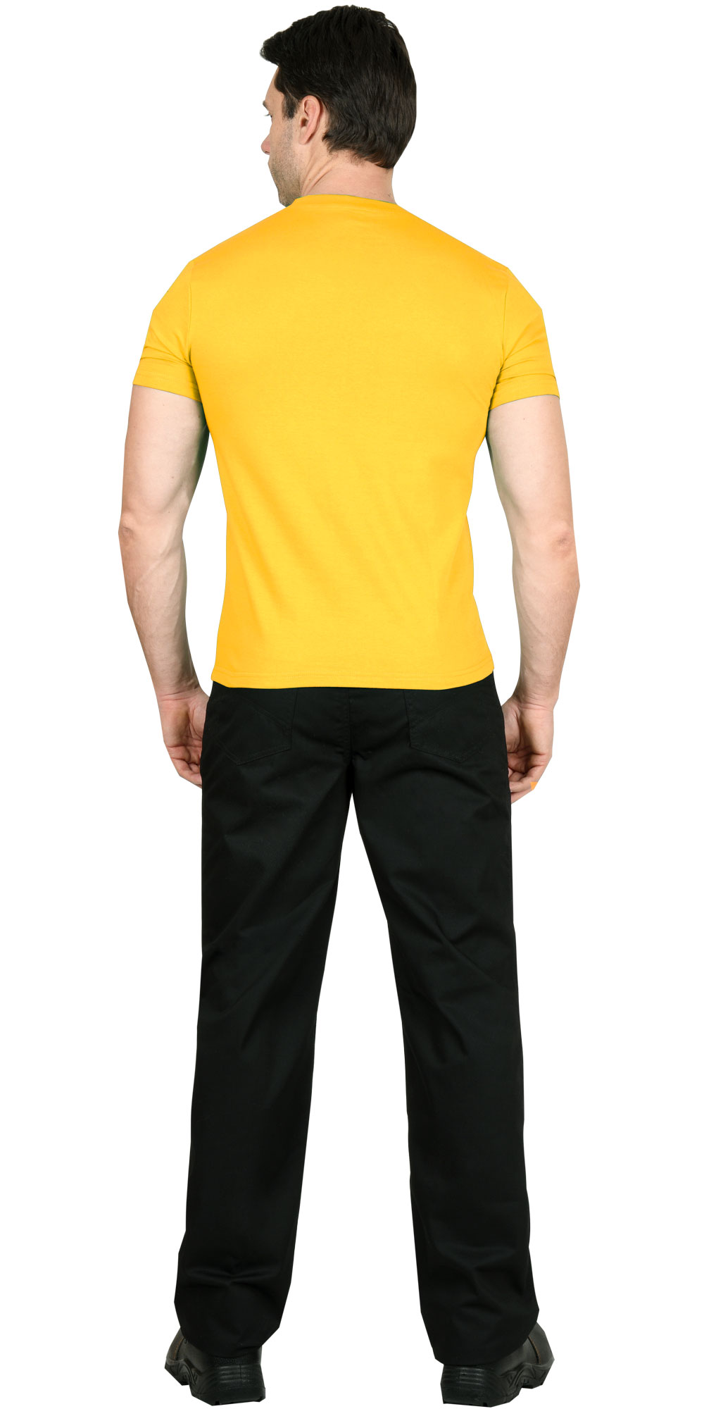 Футболка жёлтая 160г/м2 (ЧЗ)