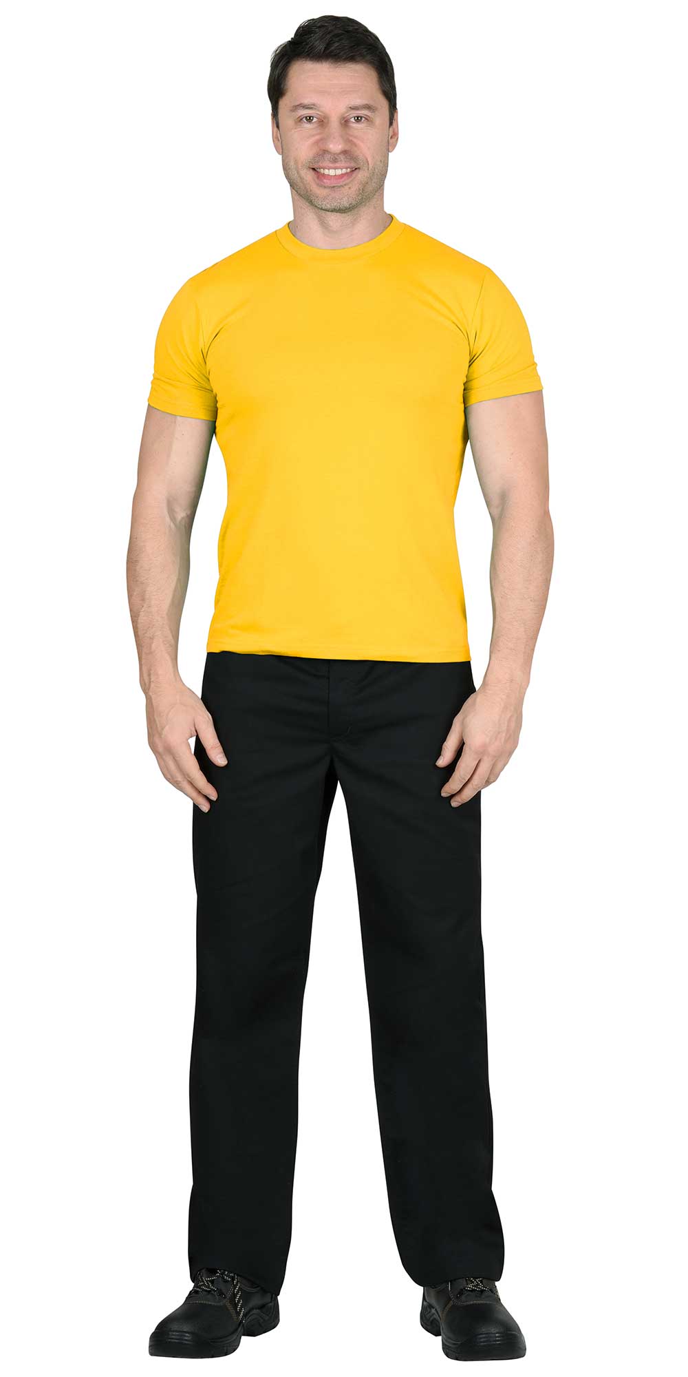 Футболка жёлтая 160г/м2 (ЧЗ)