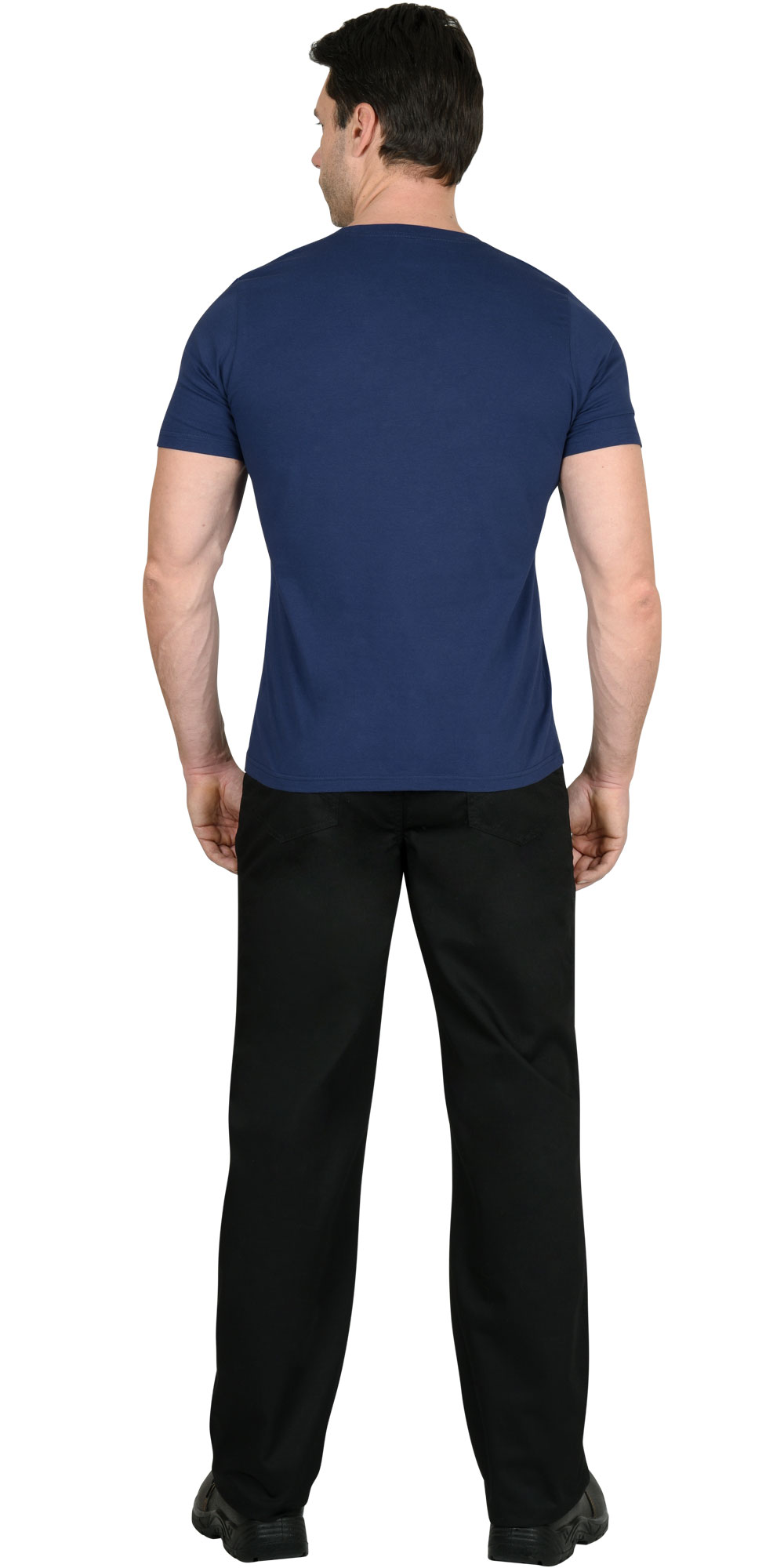 Футболка темно-синяя 160г/м2