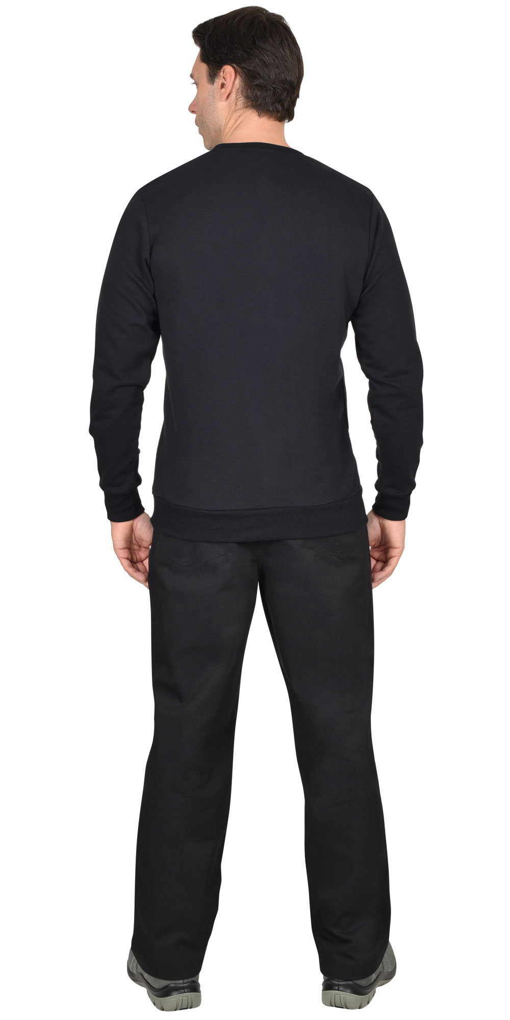 Толстовка черная (футер 240 г/м2) (х40)