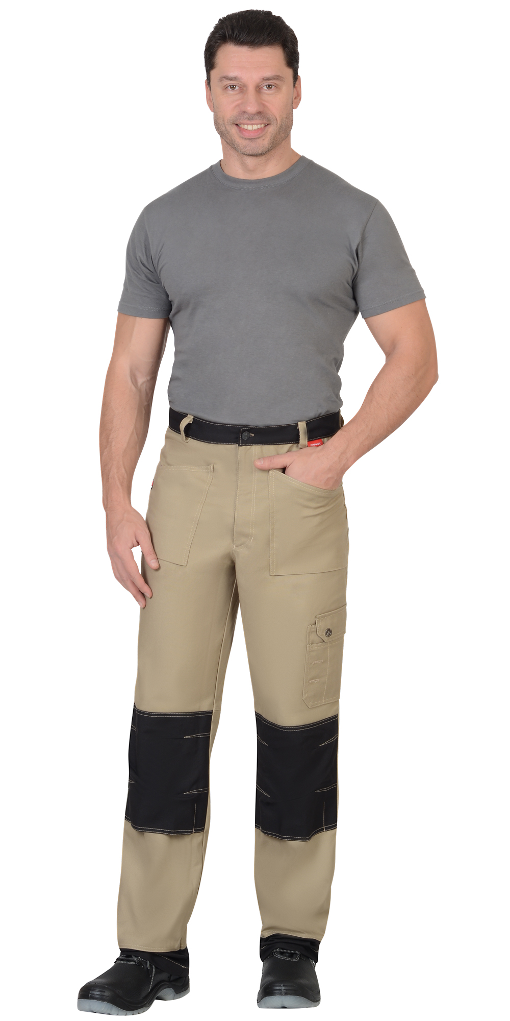 Футболка серая СИРИУС-СТАНДАРТ 160г/м2 в уп.100 шт. за шт.