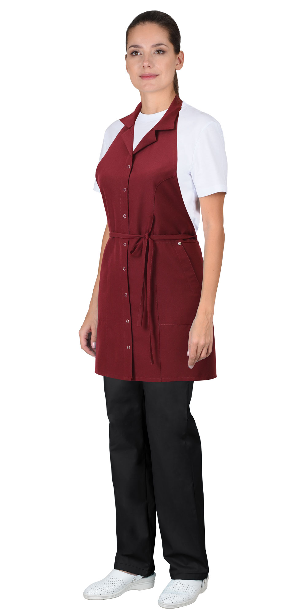 Фартук СИРИУС-ИРИС бордовый