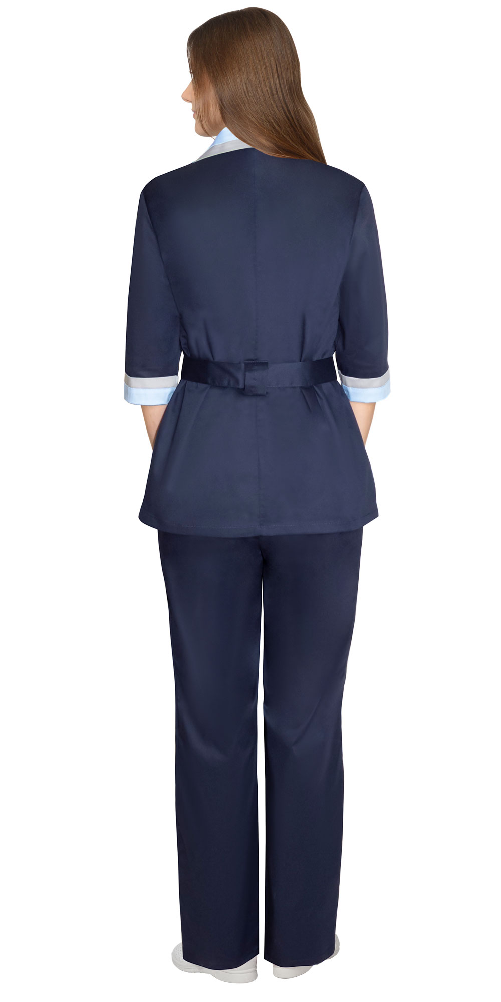 Костюм СИРИУС-ФЛОРА женский темно-синий