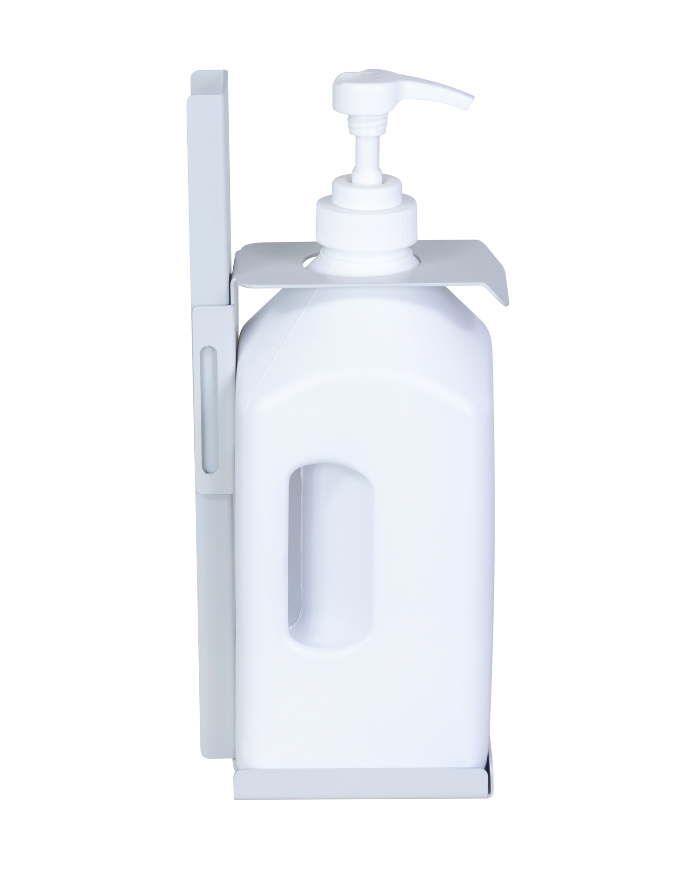 Универсальный настенный держатель для флаконов на 2 литра с помпой