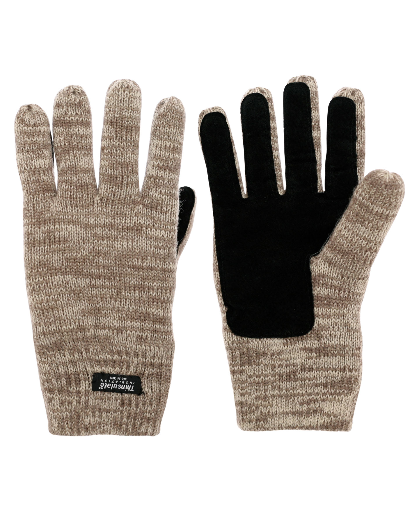 Перчатки утепленные со спилком на ладони и пальцах Юкагиры Safeprotect (Тинсулейт) (х12х120)