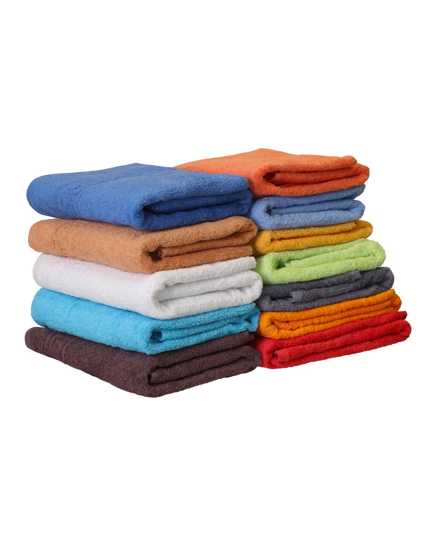 Полотенце махровое (50х90) желтый 430 г/м2 (Туркмения) (х100) (ЧЗ)