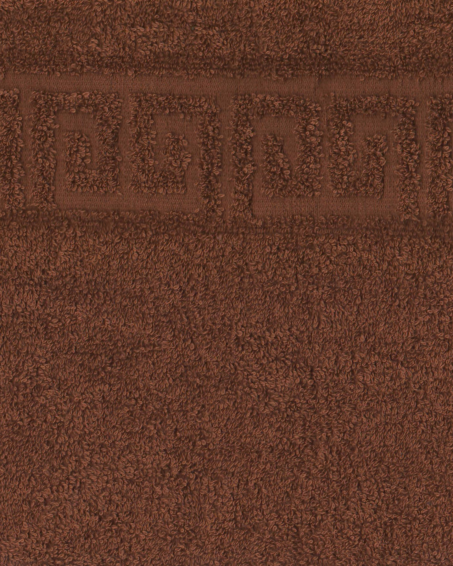 Полотенце махровое (40х70) темно-коричневый (friar brown) 430 г/м2 (Туркмения) (х180)